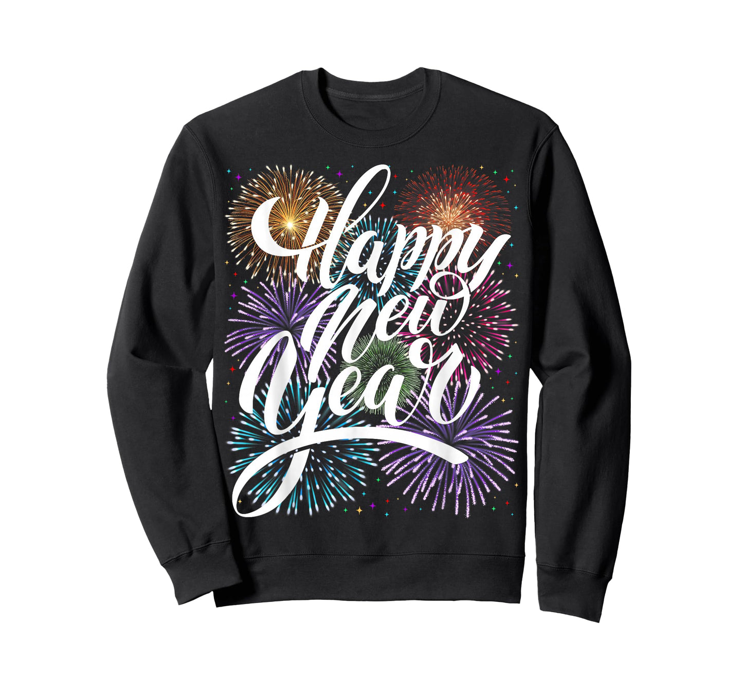 Happy New Year Firework Family Matching Men Women Kid T-Shirt