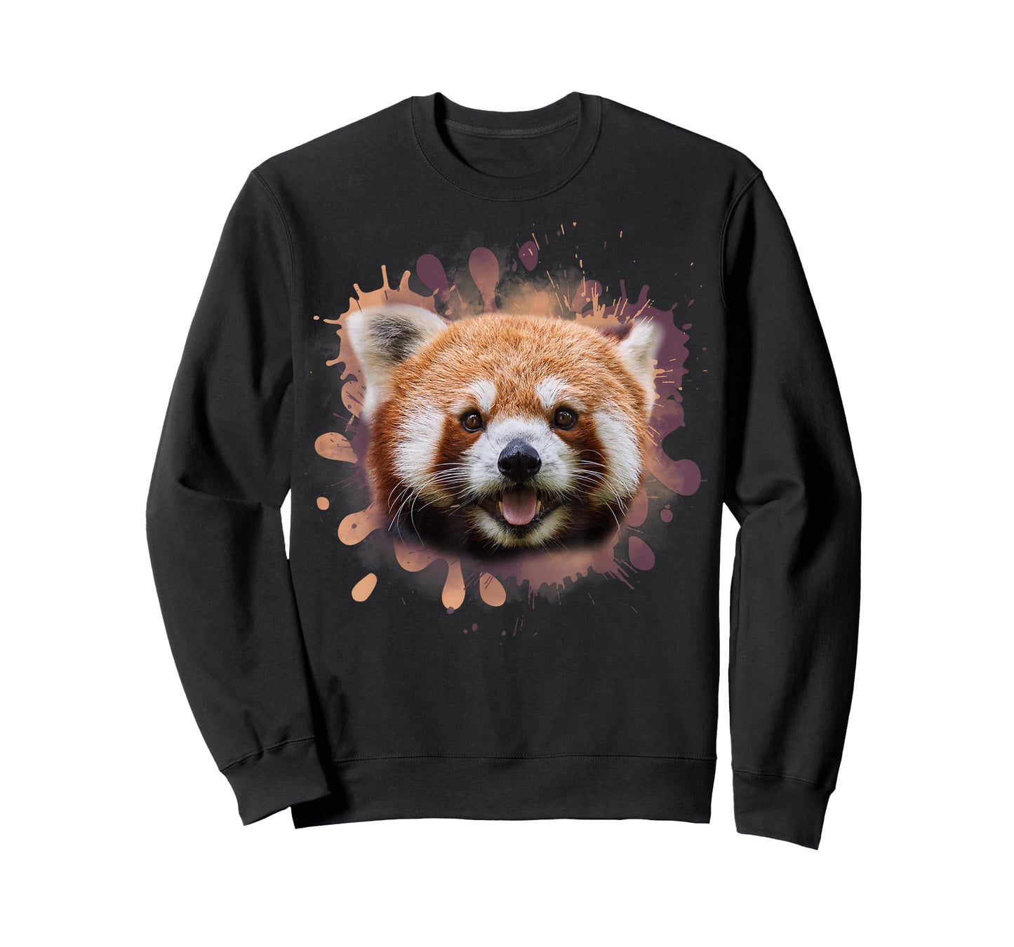 Red panda cat bear illustration T-Shirt