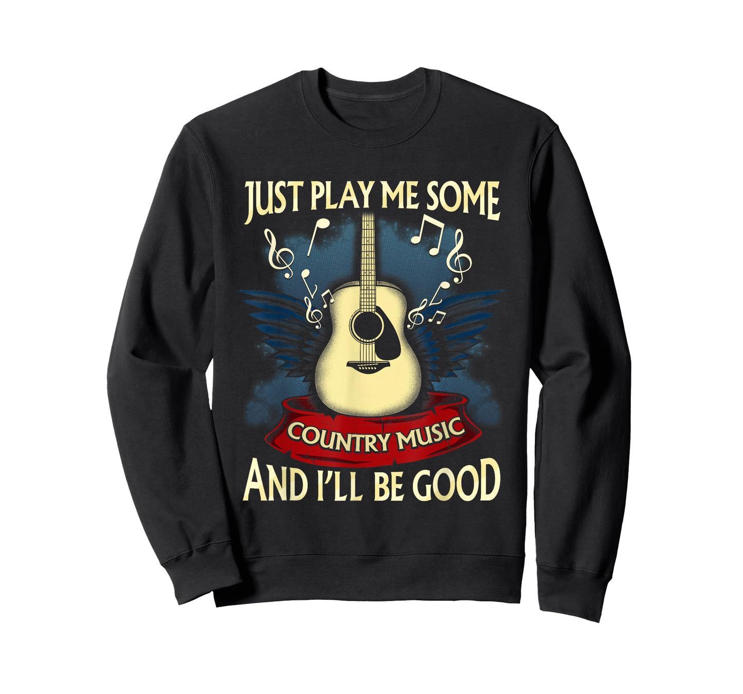 Just Play Me Some Country Music Distressed Country Shirt T-Shirt