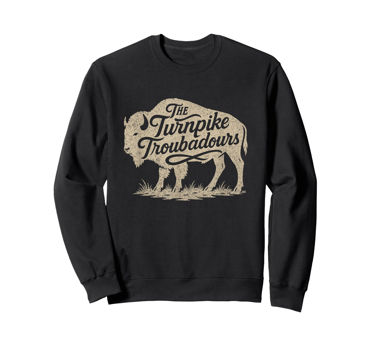 Vintage Turnpike Distressed Country Music Graphic T-Shirt