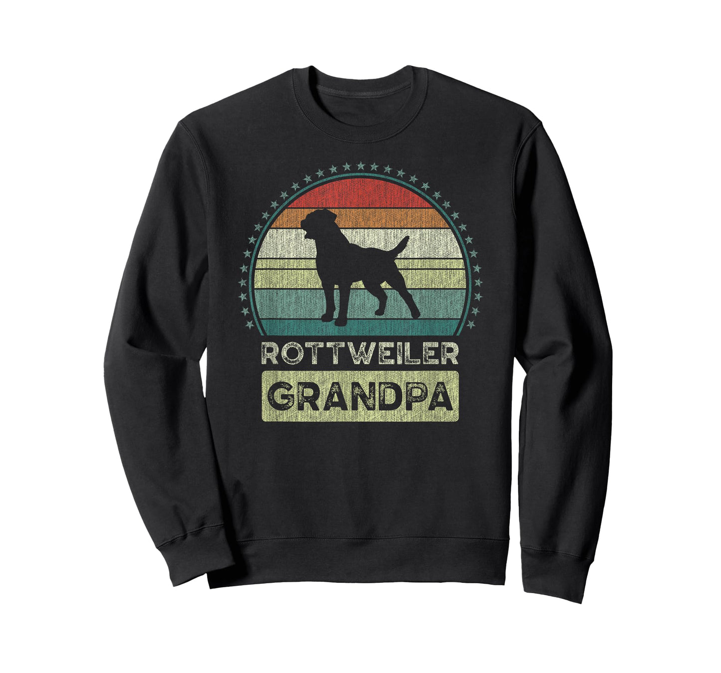 Rottweiler Grandpa, Father's Day, Rottie dog, Grandfather T-Shirt