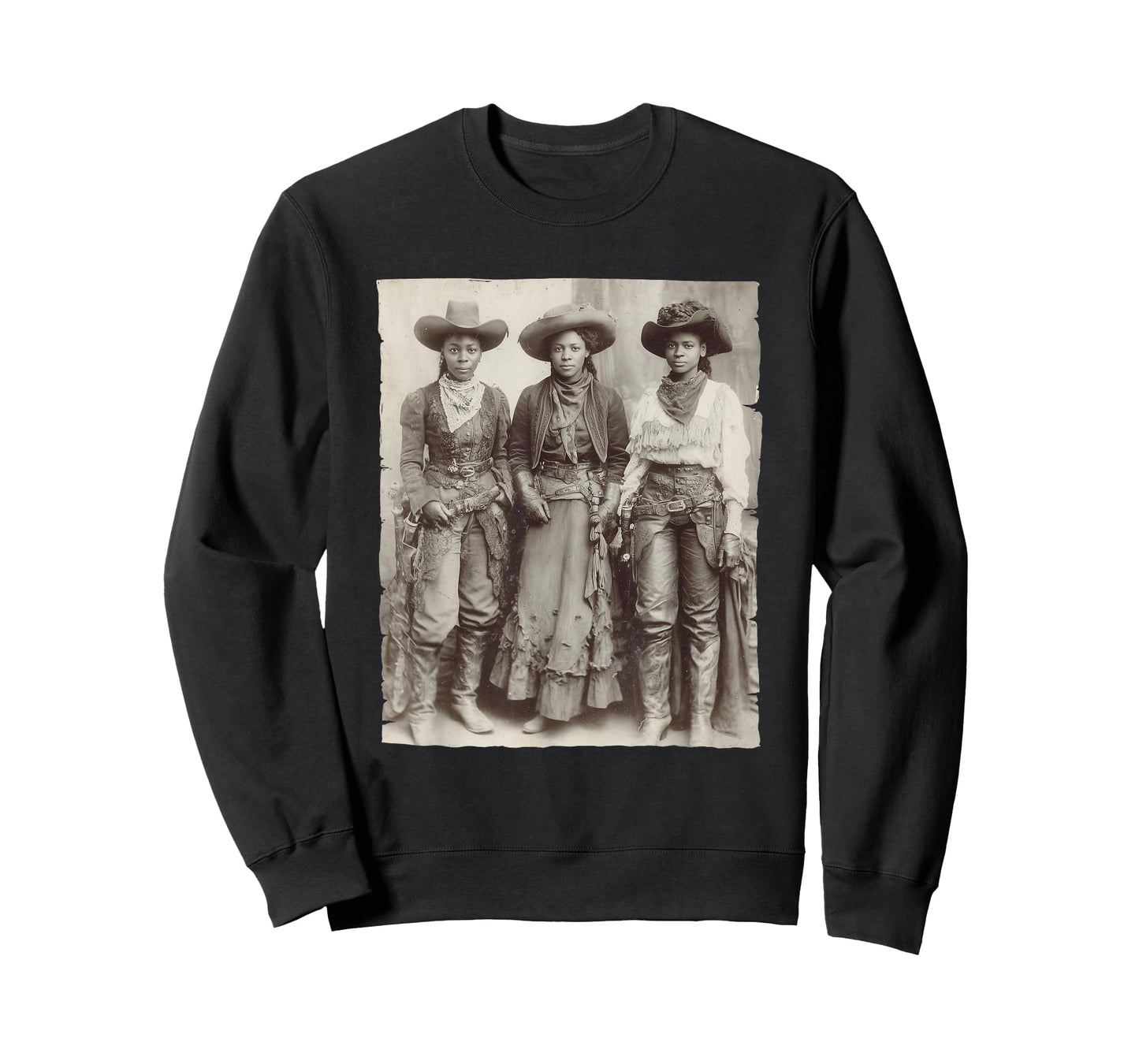 Black Cowgirl Western Rodeo Melanin Black History Texas T-Shirt