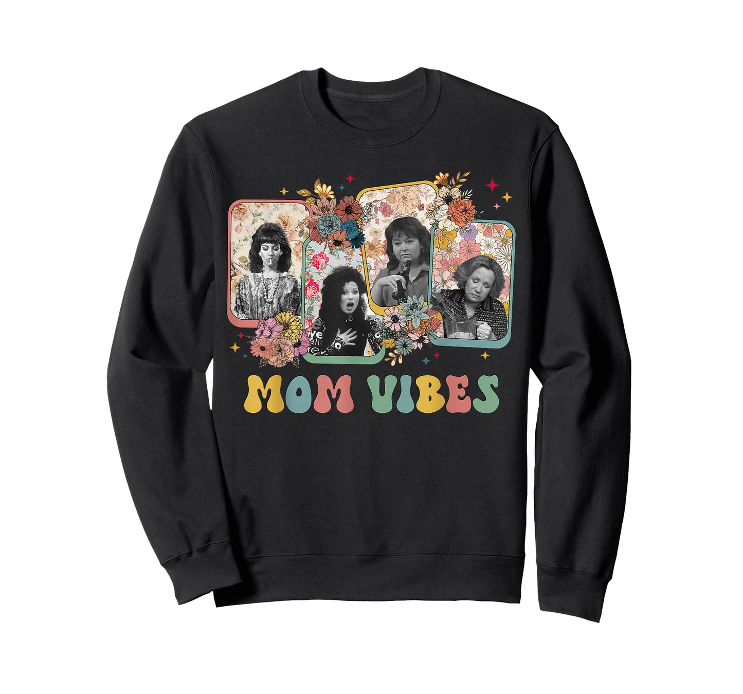 Retro Vintage Mom 90’s Vibes Womens Mama Shirt T-Shirt