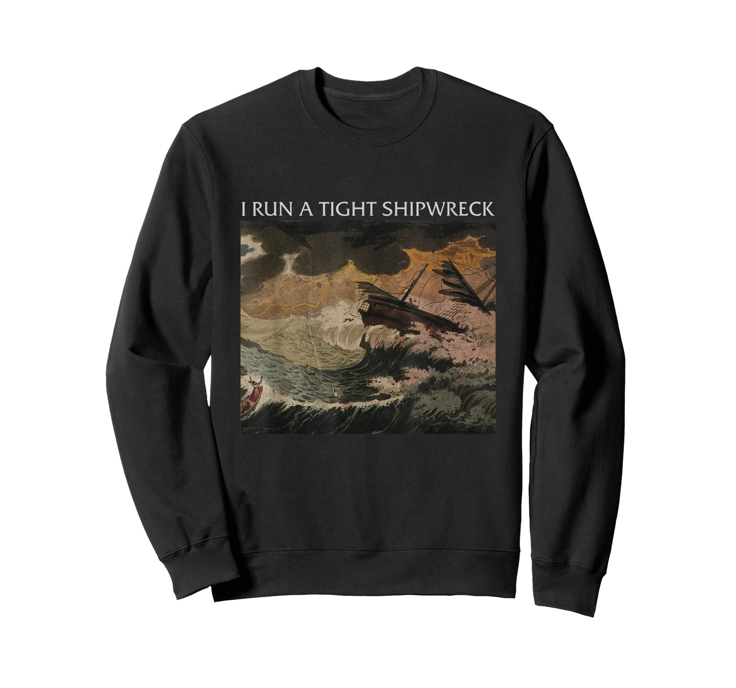I Run Tight Shipwreck Homeschool Mama Cool Mom T-Shirt