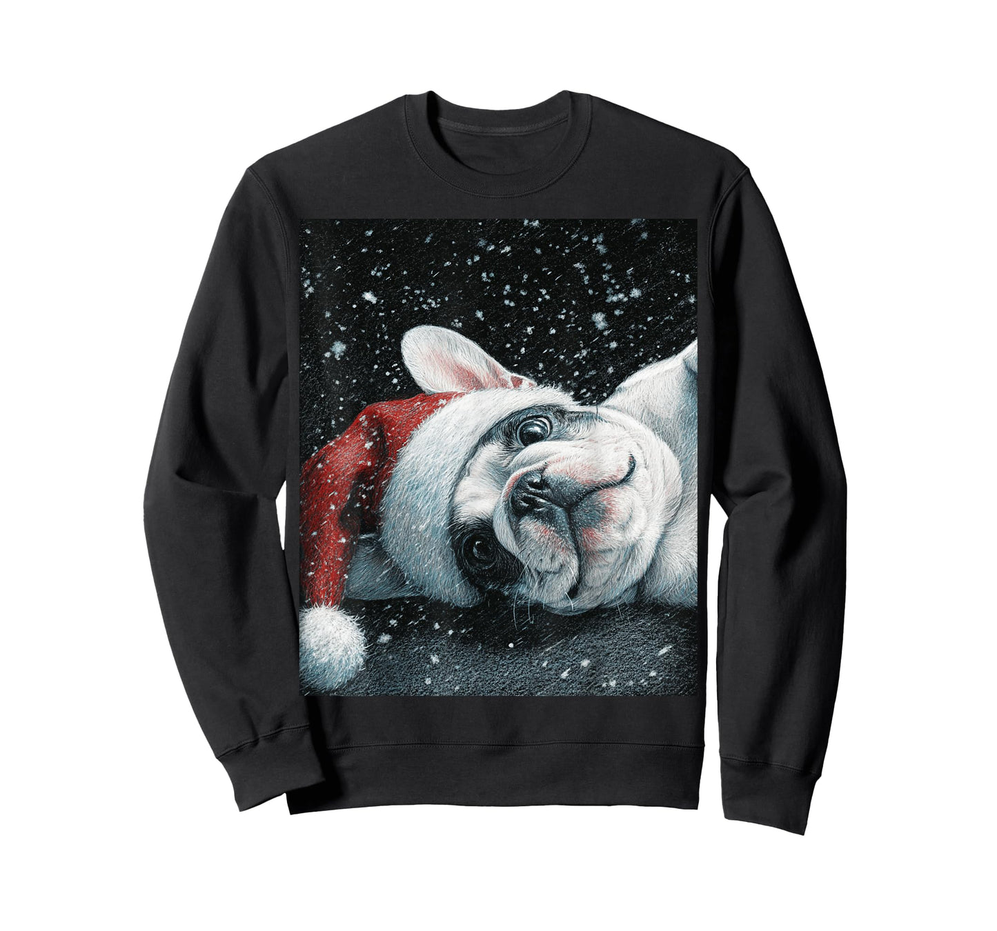 I Love My French Bulldog Christmas Cute T-Shirt