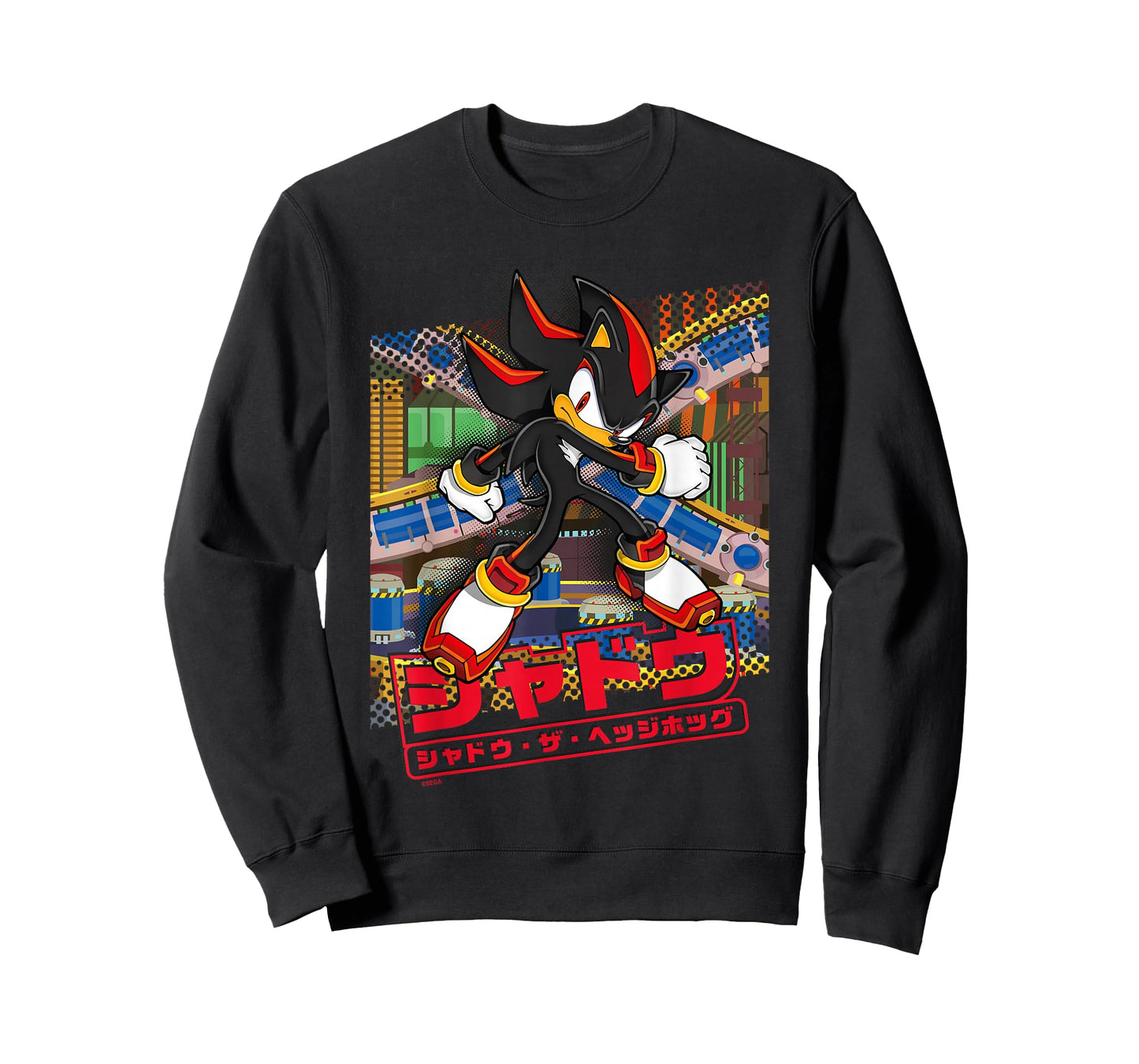 Sonic The Hedgehog - Shadow The Hedgehog (Japanese Logo) T-Shirt