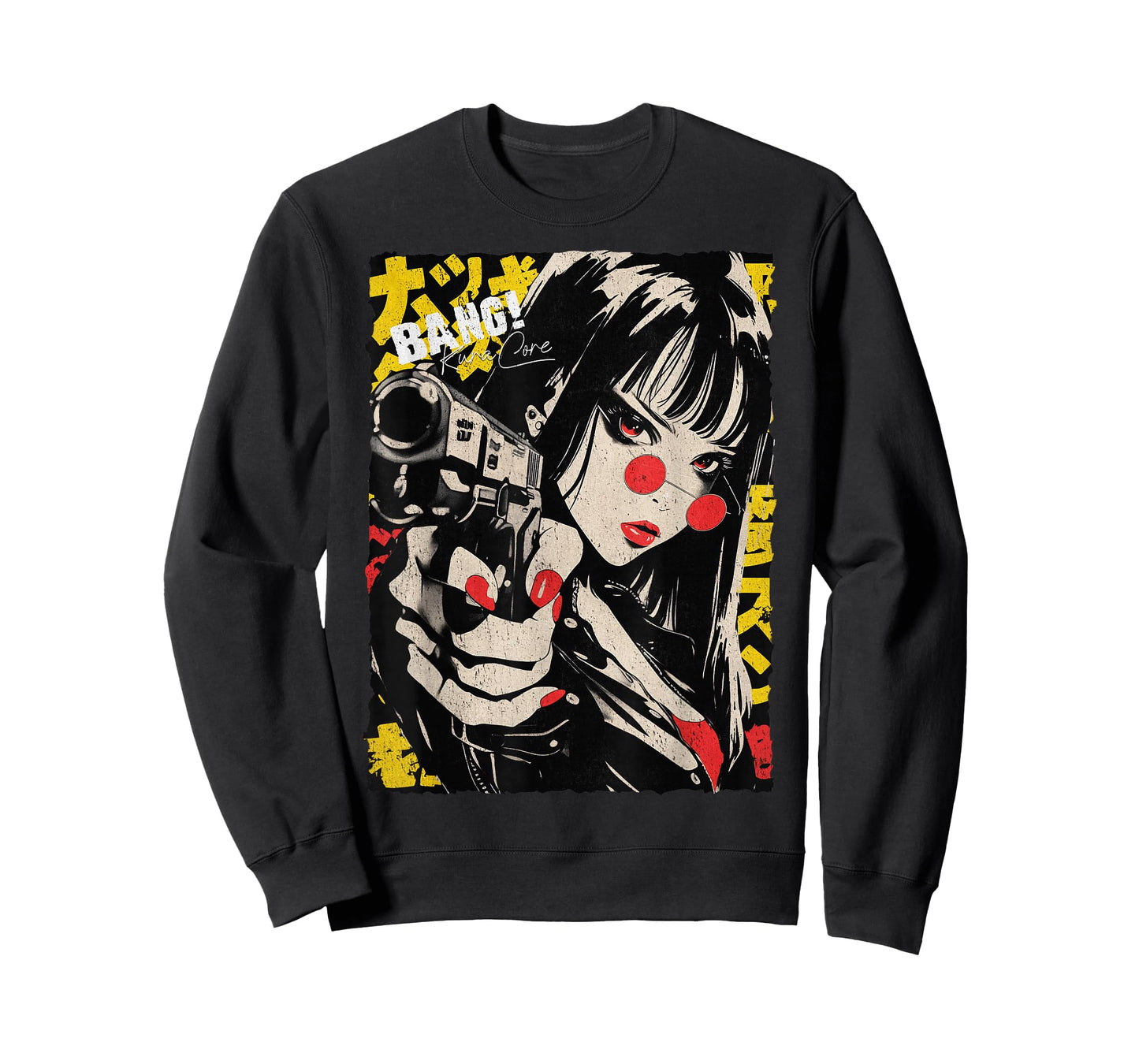 Japan Streetwear Cyberpunk Y2K Hip Hop Techwear Manga Anime T-Shirt