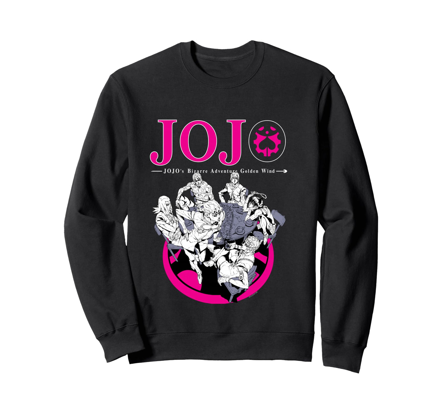 JoJo's Bizarre Adventure Part 5 Golden Wind Bruno's Gang Long Sleeve T-Shirt