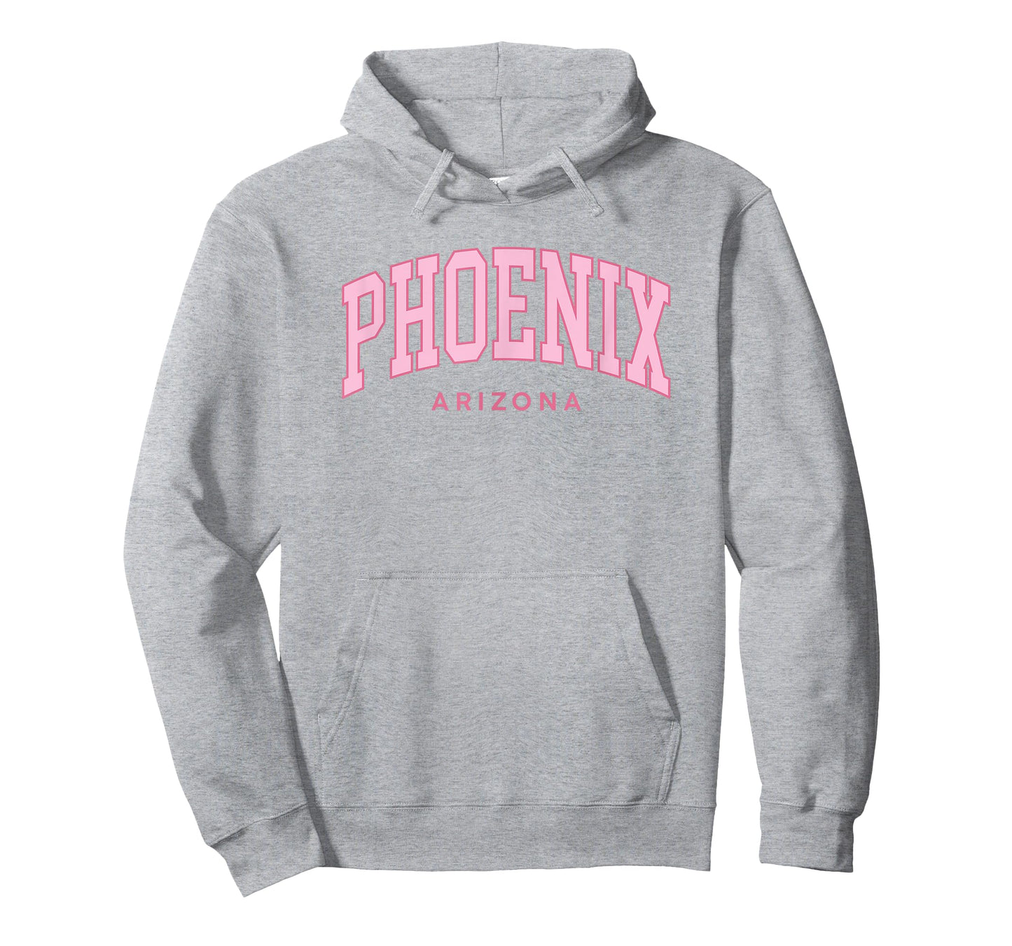 Phoenix Retro Preppy Throwback Womens Girls Arizona Pink T-Shirt