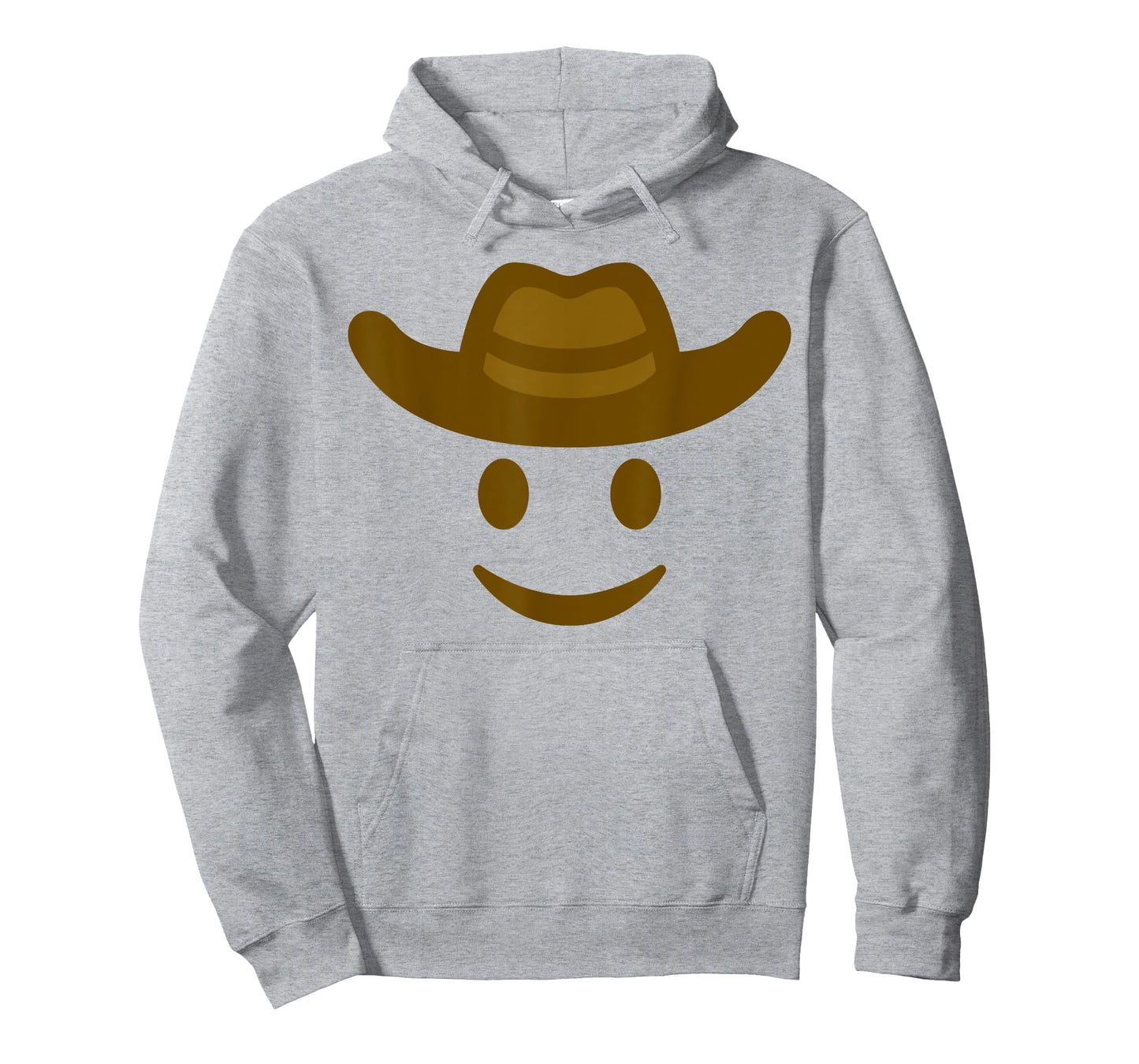 Cowboy Hat Emoticon Face Yeehaw Gift for Cowboy Lovers T-Shirt