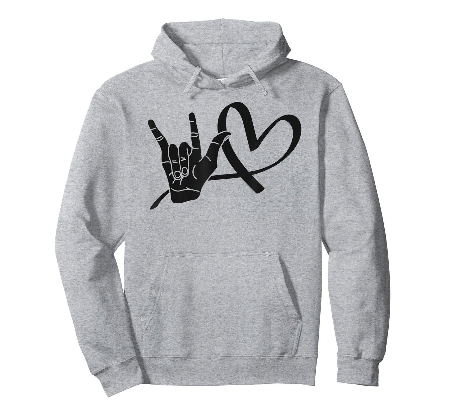 Deaf Awareness Shirts Sign Language Shirt Love ASL Teacher Men Women Kids T-Shirt