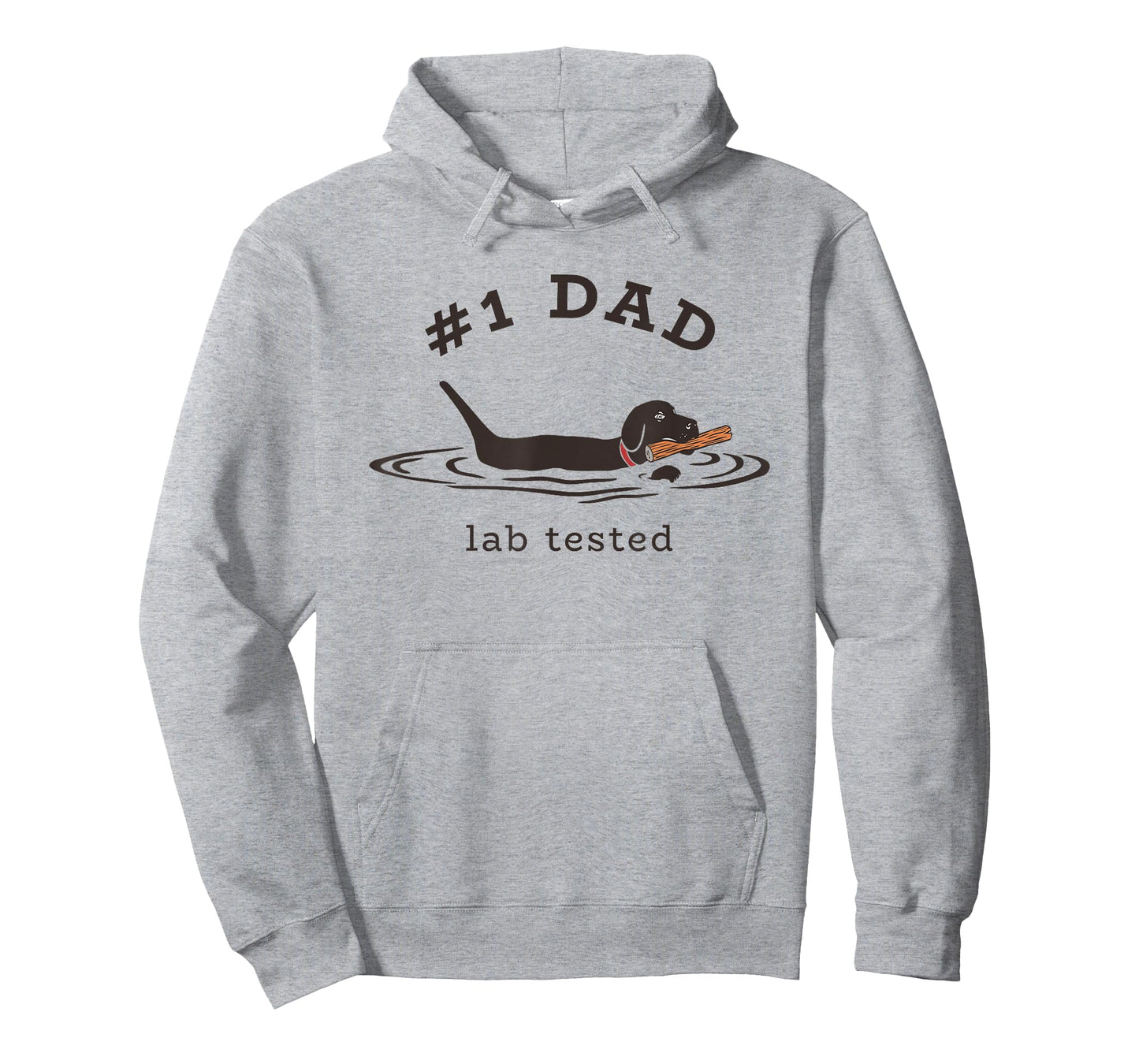 #1 Dad Lab Tested Pun - Labrador Retriever Dog Owner T-Shirt