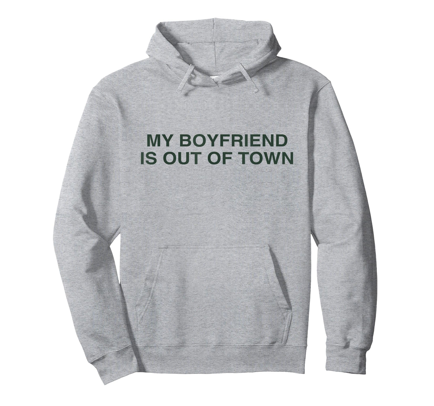 My Boyfriend is Out of Town Y2K Slogan Women T-Shirt