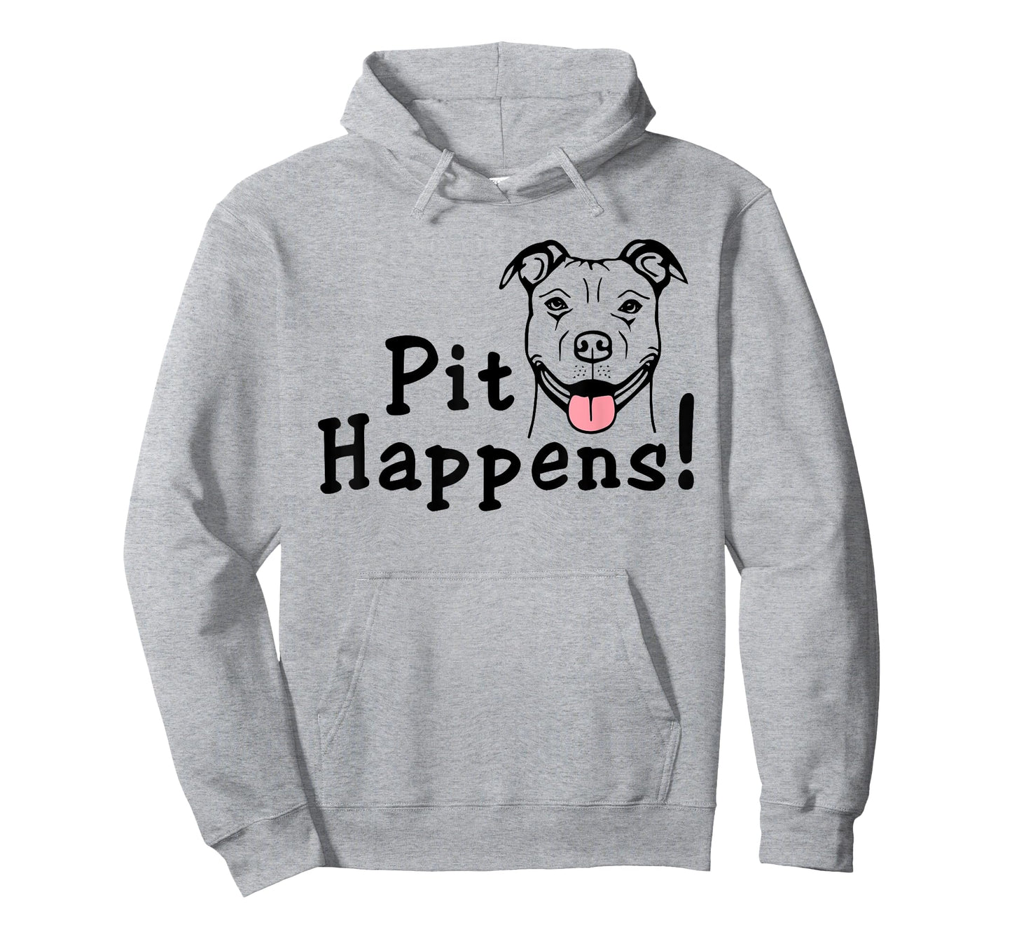 Pit Happens Pit Bull Mom Dog Bad Attitude Ladies Pitbull T-Shirt