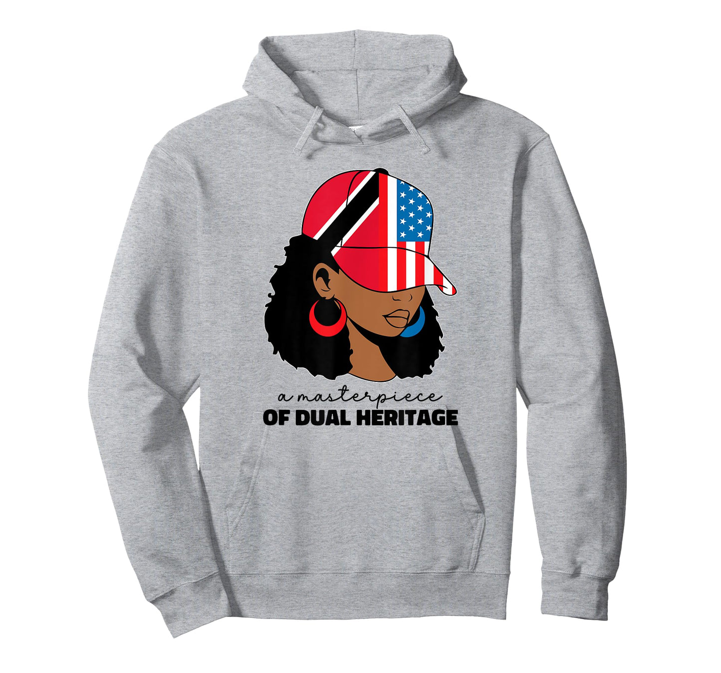 Half American And Trinidadian Usa Trinidad Tobago Flag Trini T-Shirt