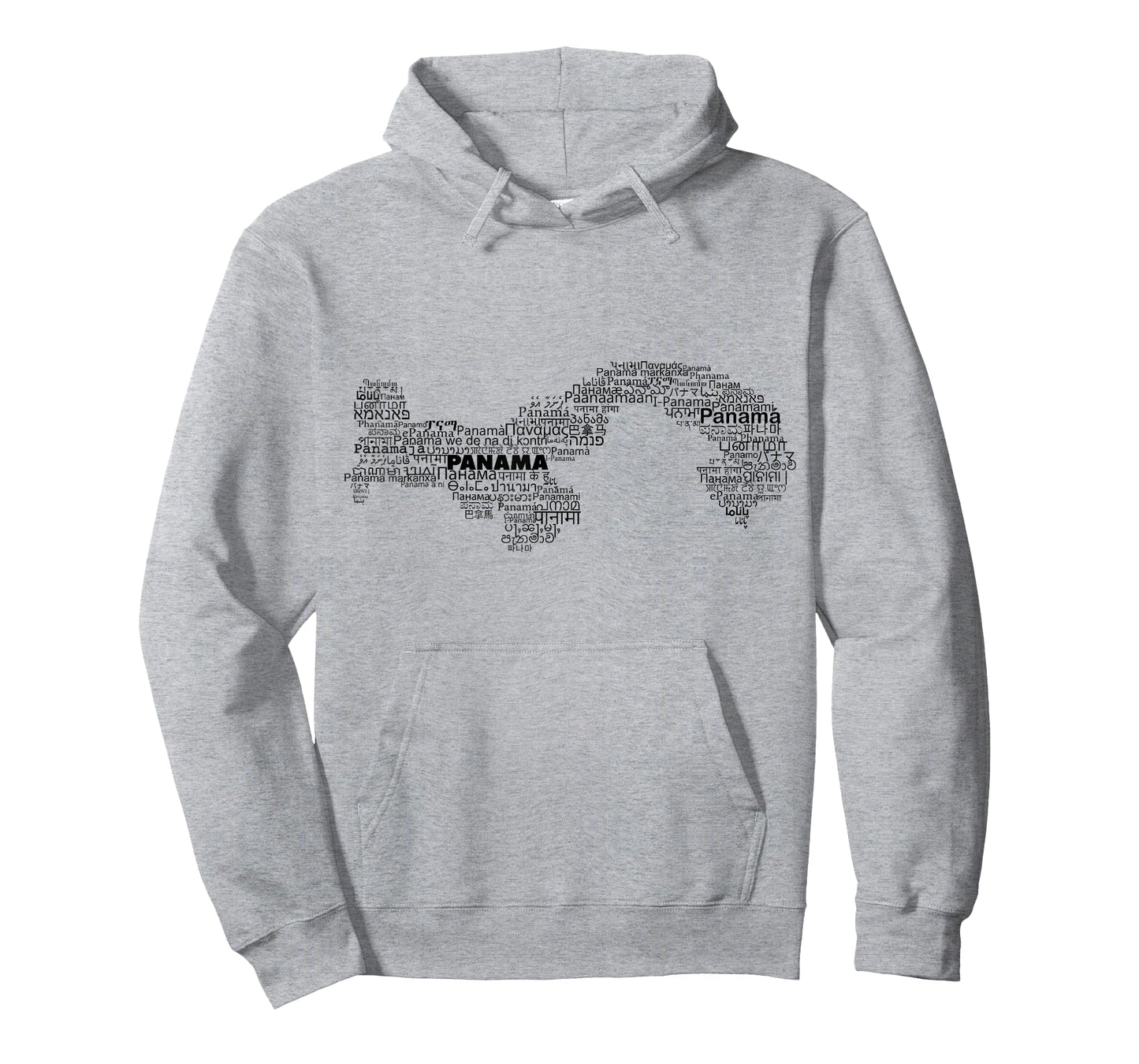 Panama Map, Panama in world languages T-Shirt