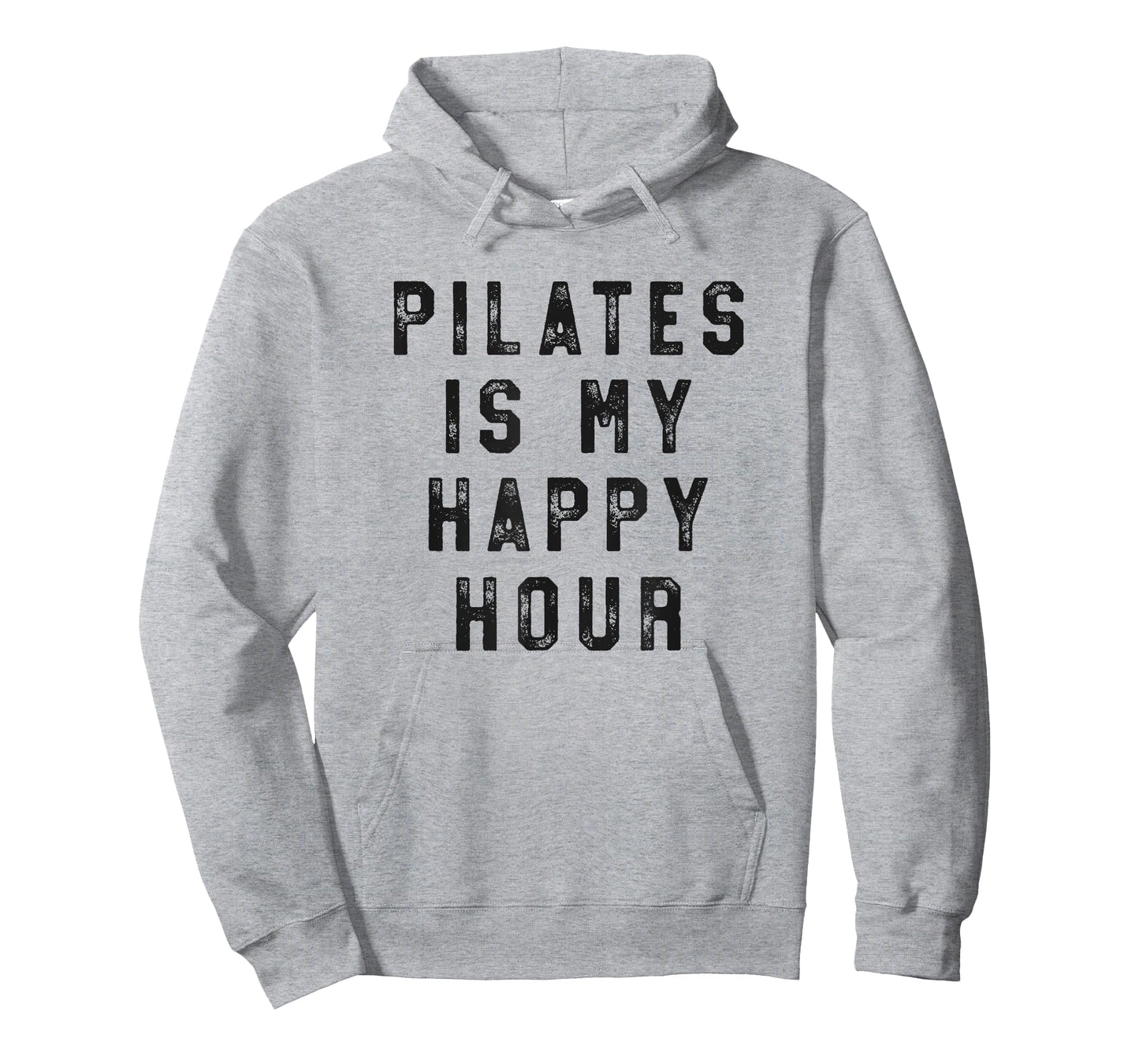 Pilates Is My Happy Hour T-Shirt for Women Funny Simple T-Shirt