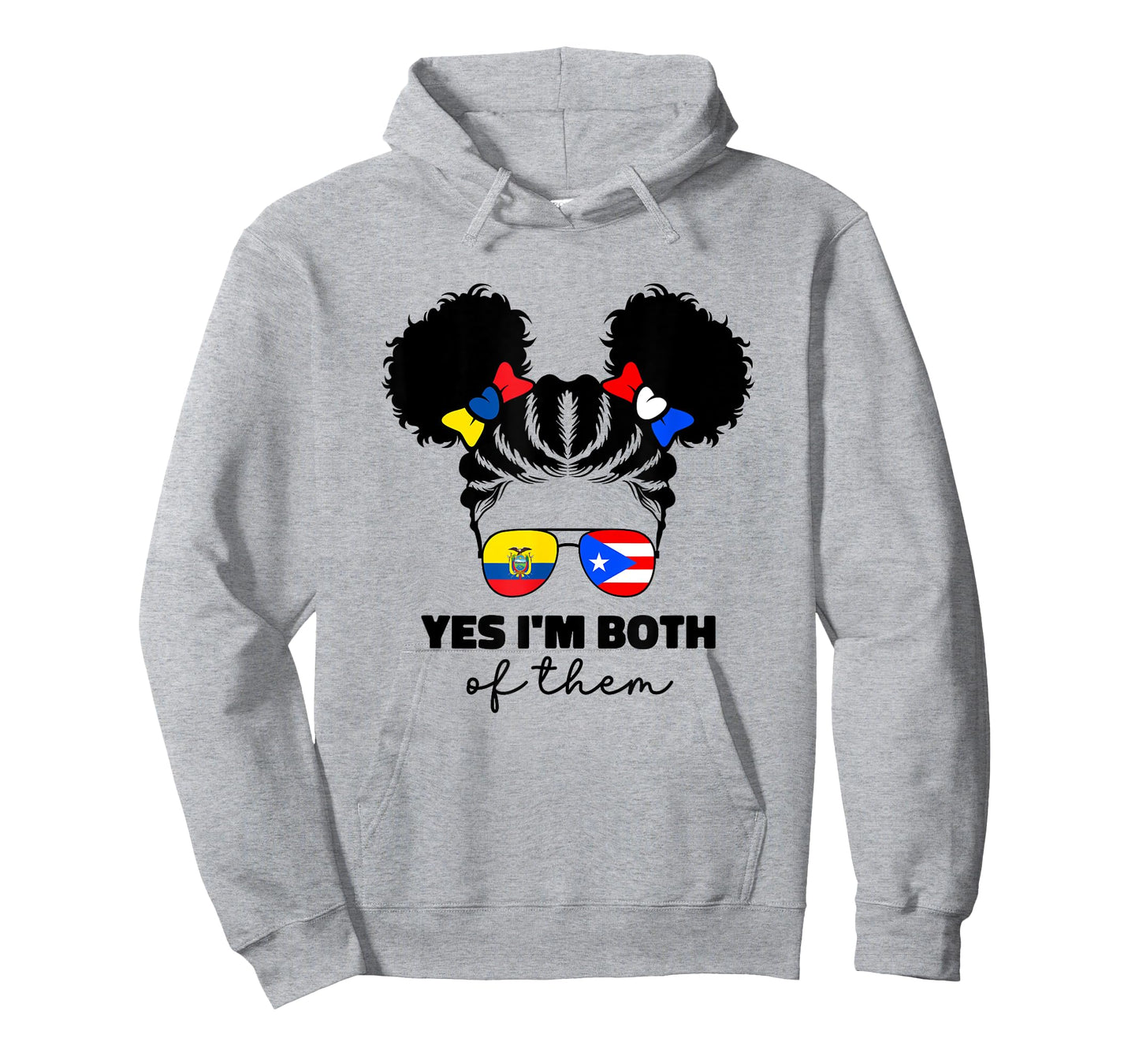Ecuadorian And Puerto Rican Rico Ecuador Flag For Kids Girl T-Shirt