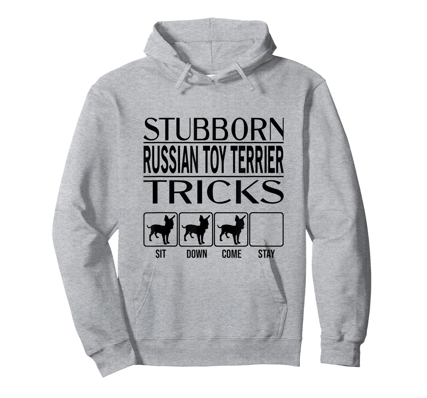 Stubborn Dog Tricks, dog gift, Funny Russian Toy Terrier Men Women Kids T-Shirt