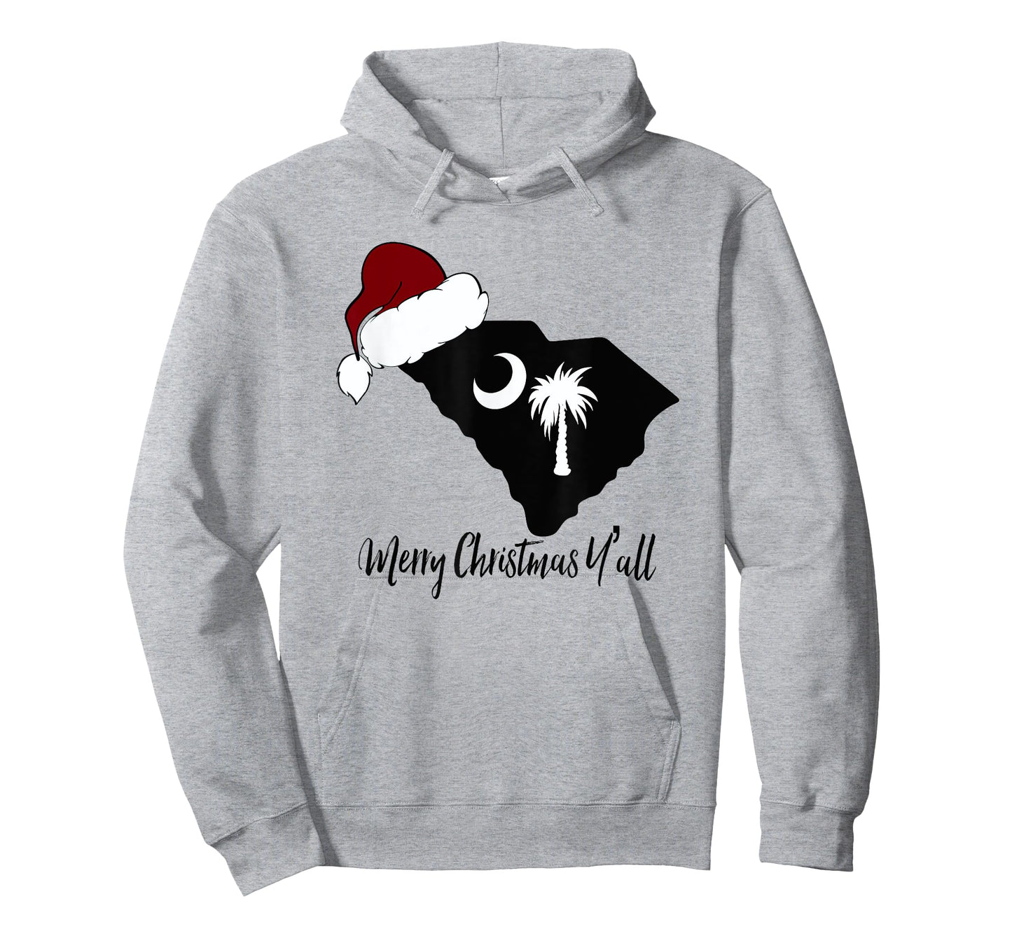 South Carolina SC Merry Christmas Yall T-Shirt T-Shirt