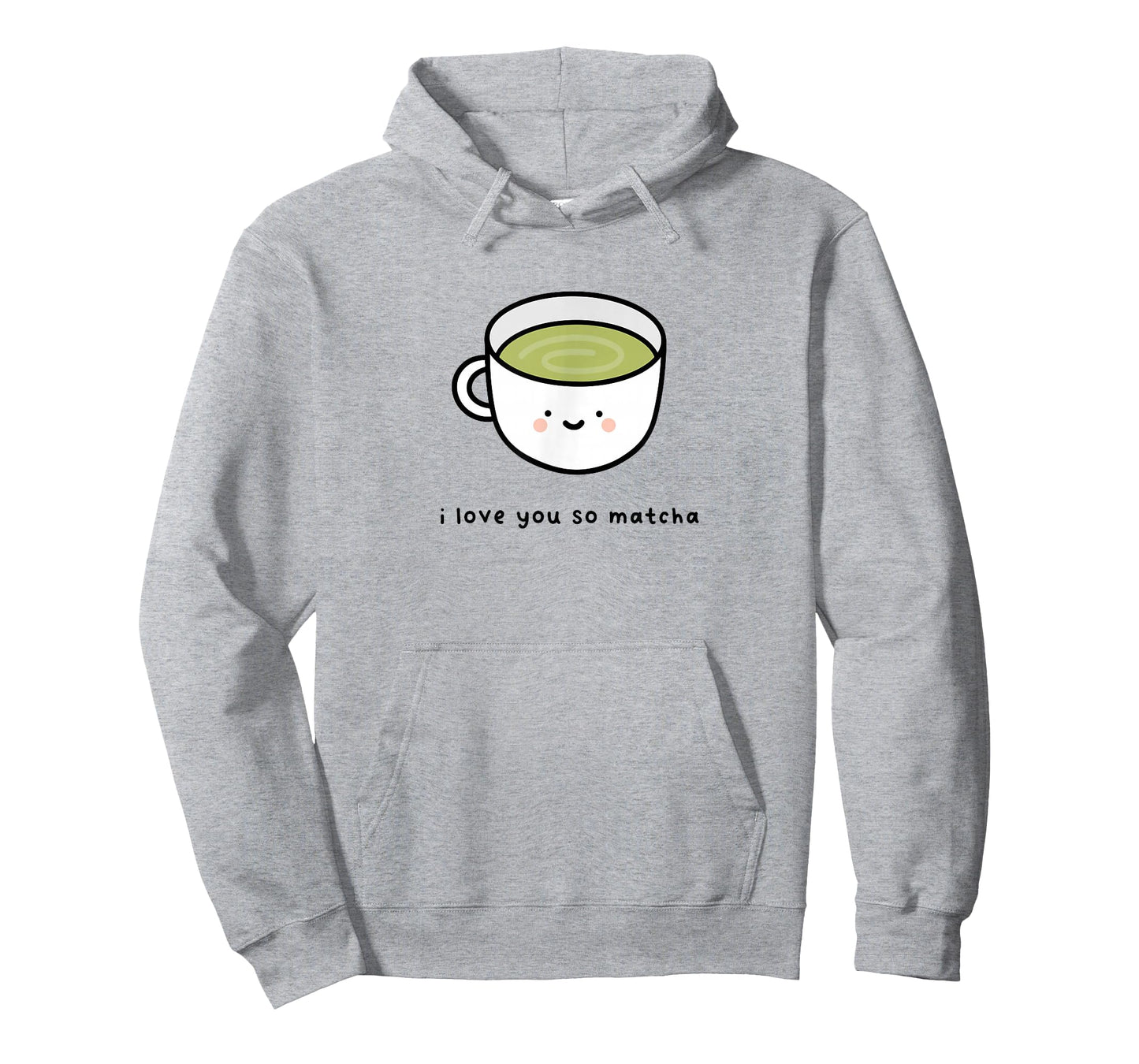 I Love You So Matcha - Green Tea Pun Graphic T-Shirt