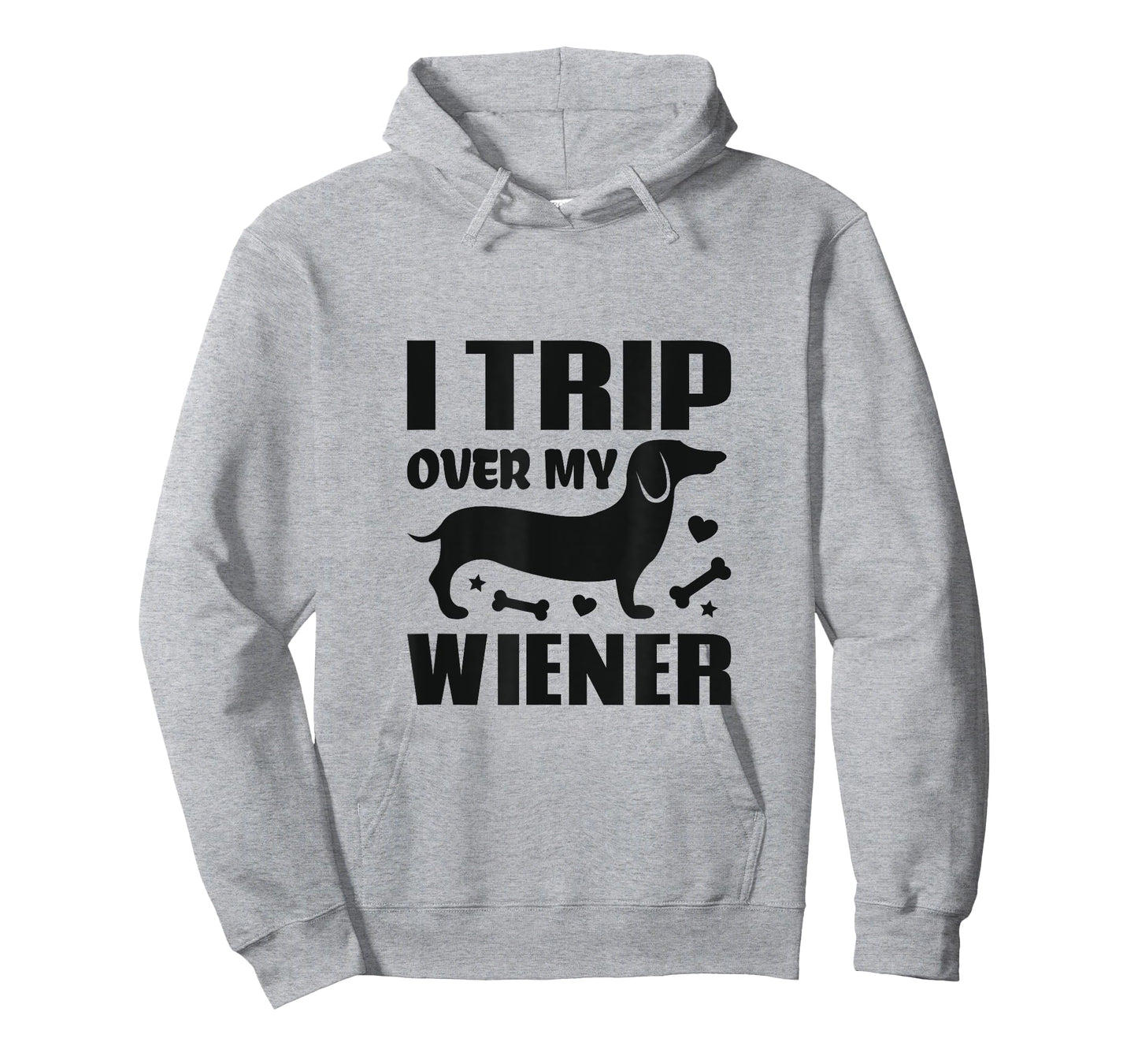 I Trip Over My Wiener Best Friend Dog Lover Dachshund T-Shirt for Men Women Girls Kids