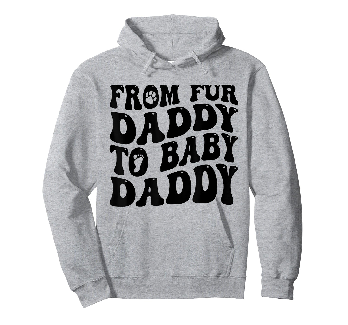 From Fur Daddy To Baby Daddy Dog Pregnancy Dad Men T-Shirt