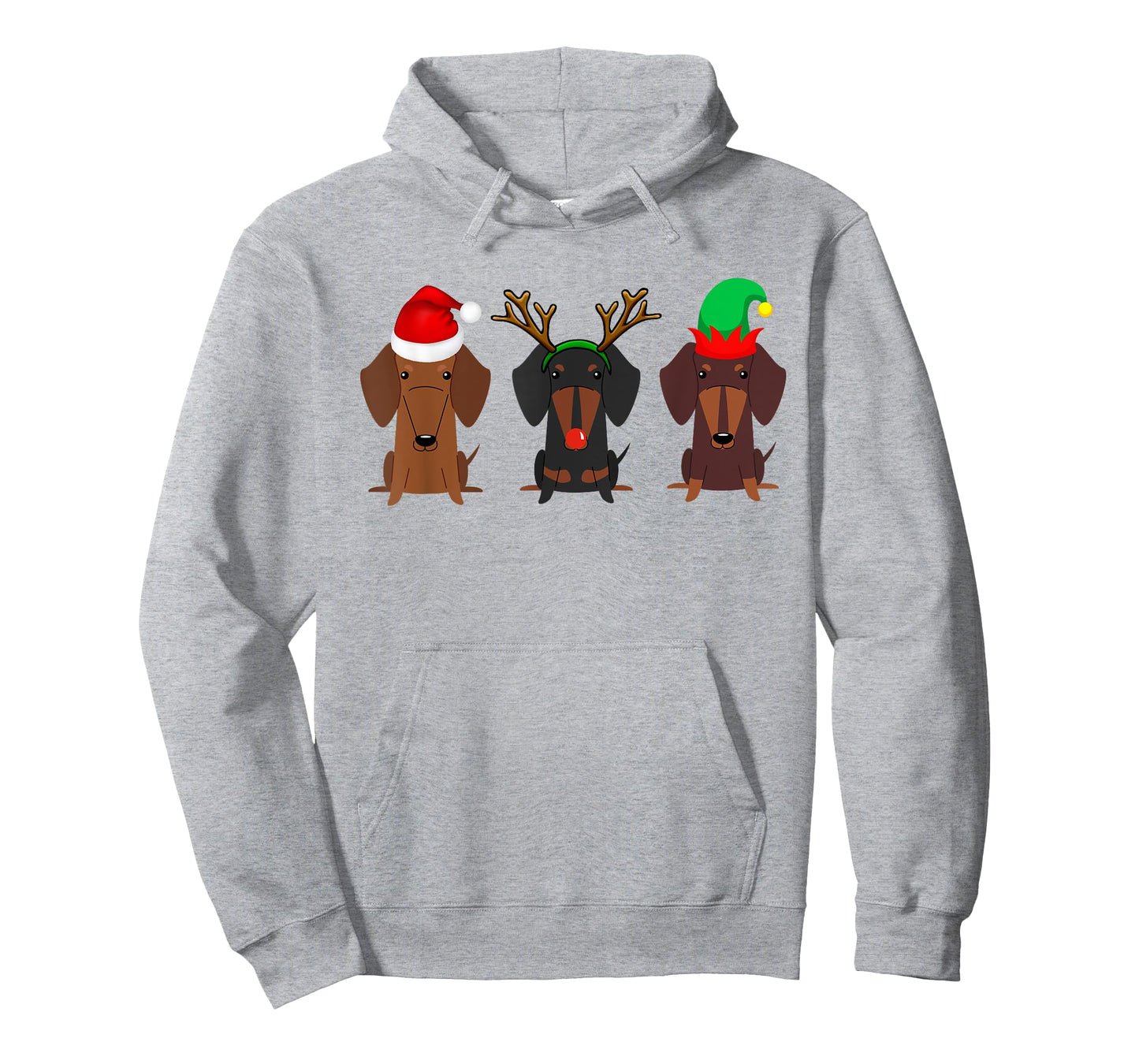 Dachshund Christmas Mom Women Weiner dog gift T-Shirt