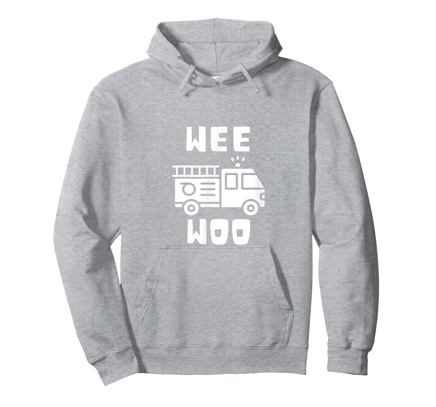 Wee Woo Fire Truck Firefighter Emergency Response Siren T-Shirt