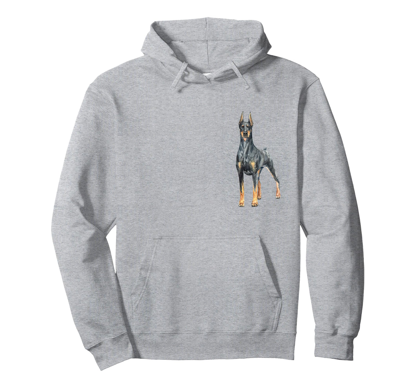#snirt Doberman T-Shirt with Breed Dog Motif Hoodie Print T-Shirt