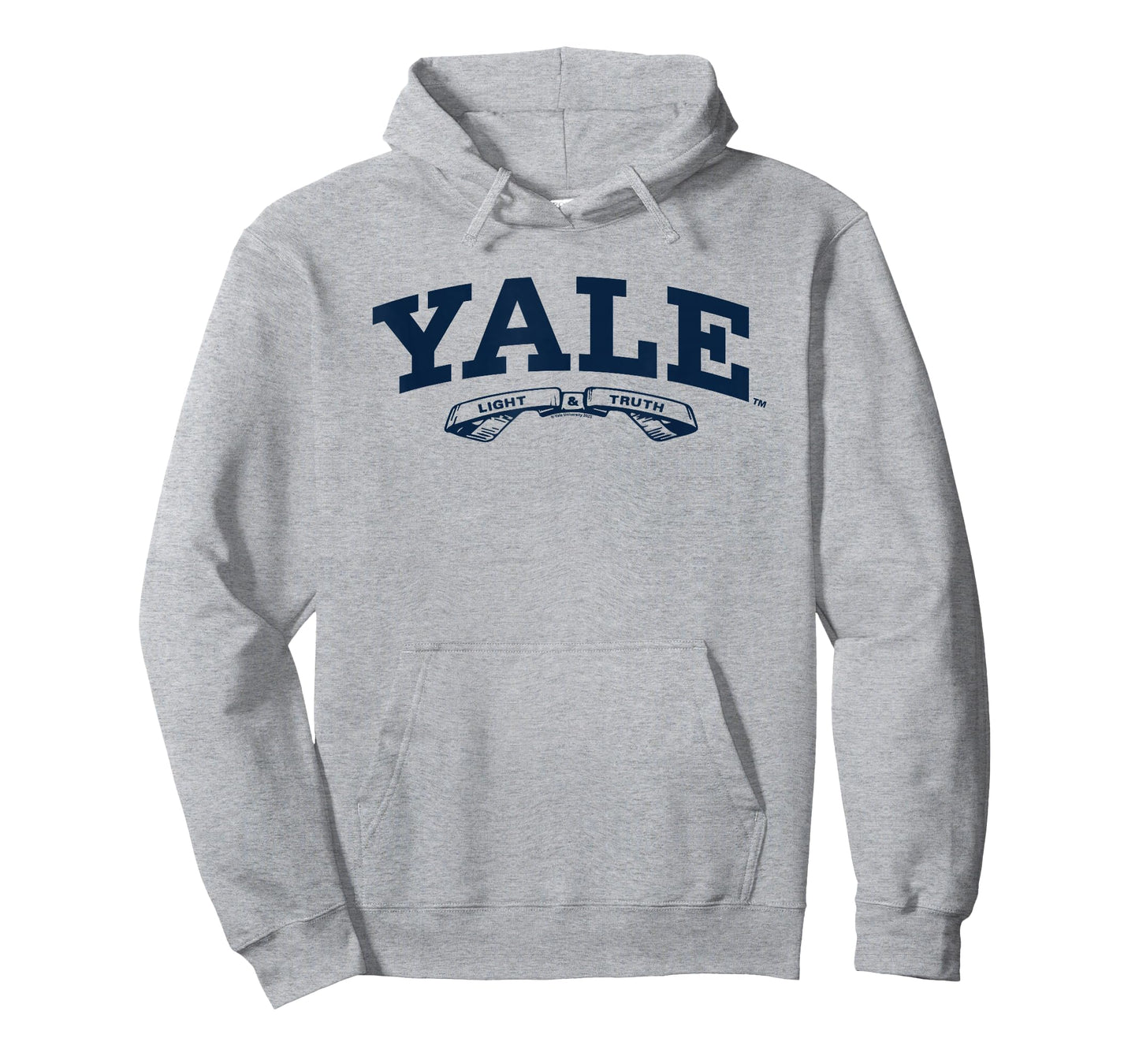 Yale University Light And Truth Big Varsity Logo T-Shirt