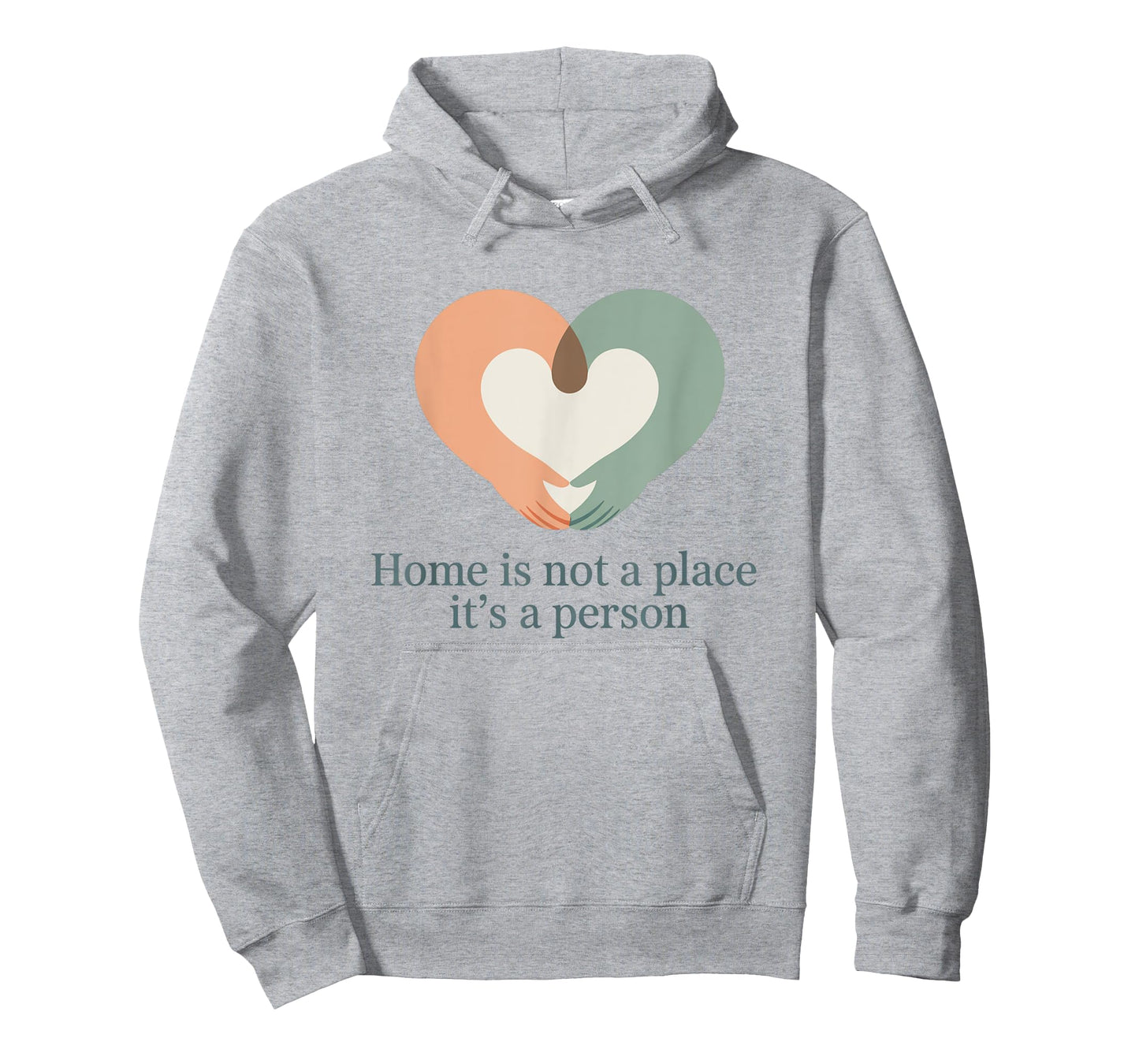 Home is Not a Place It’s a Person Love Husband Wife Men T-Shirt