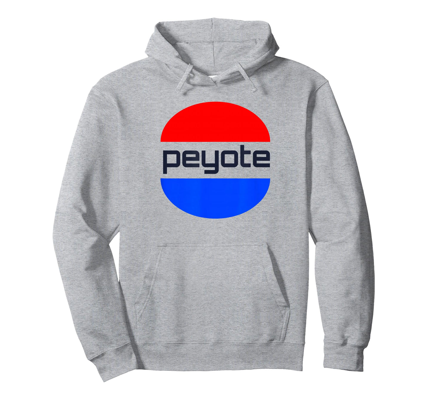 Peyote - Cool font With a Blue And Red Sphere Graphic T-Shirt