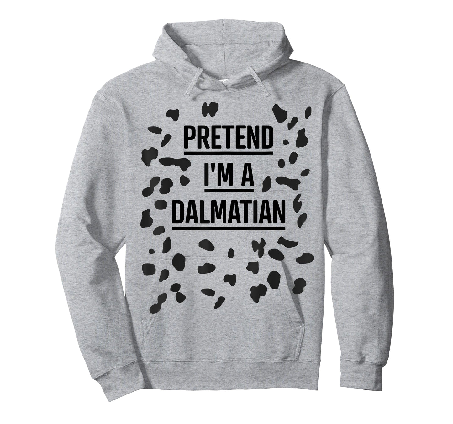 Pretend I'm a Dalmatian Shirt Funny Lazy Halloween Costume T-Shirt
