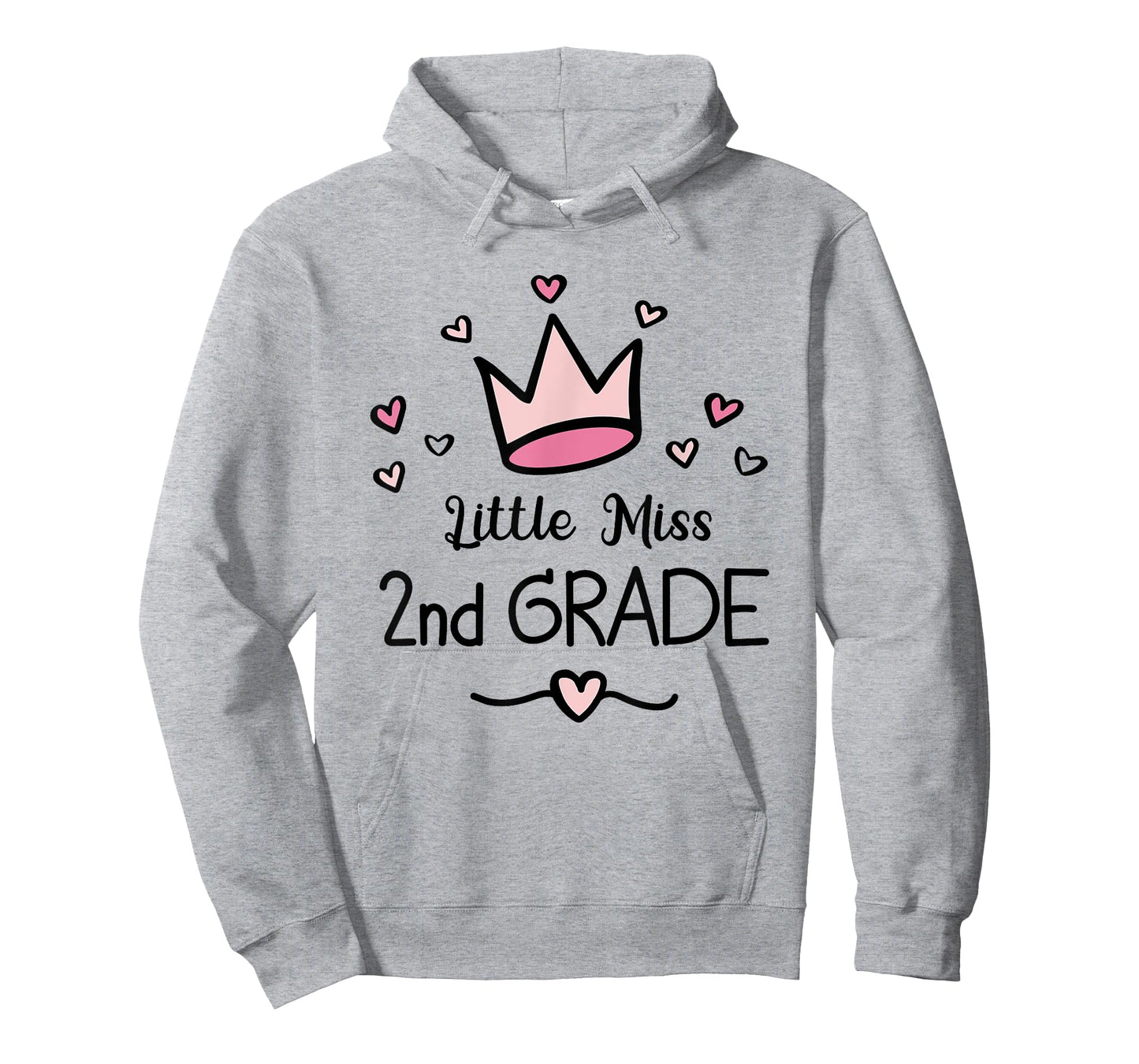 Little Miss Second Grade 1st Day of 2nd Grade Outfit 2025 T-Shirt