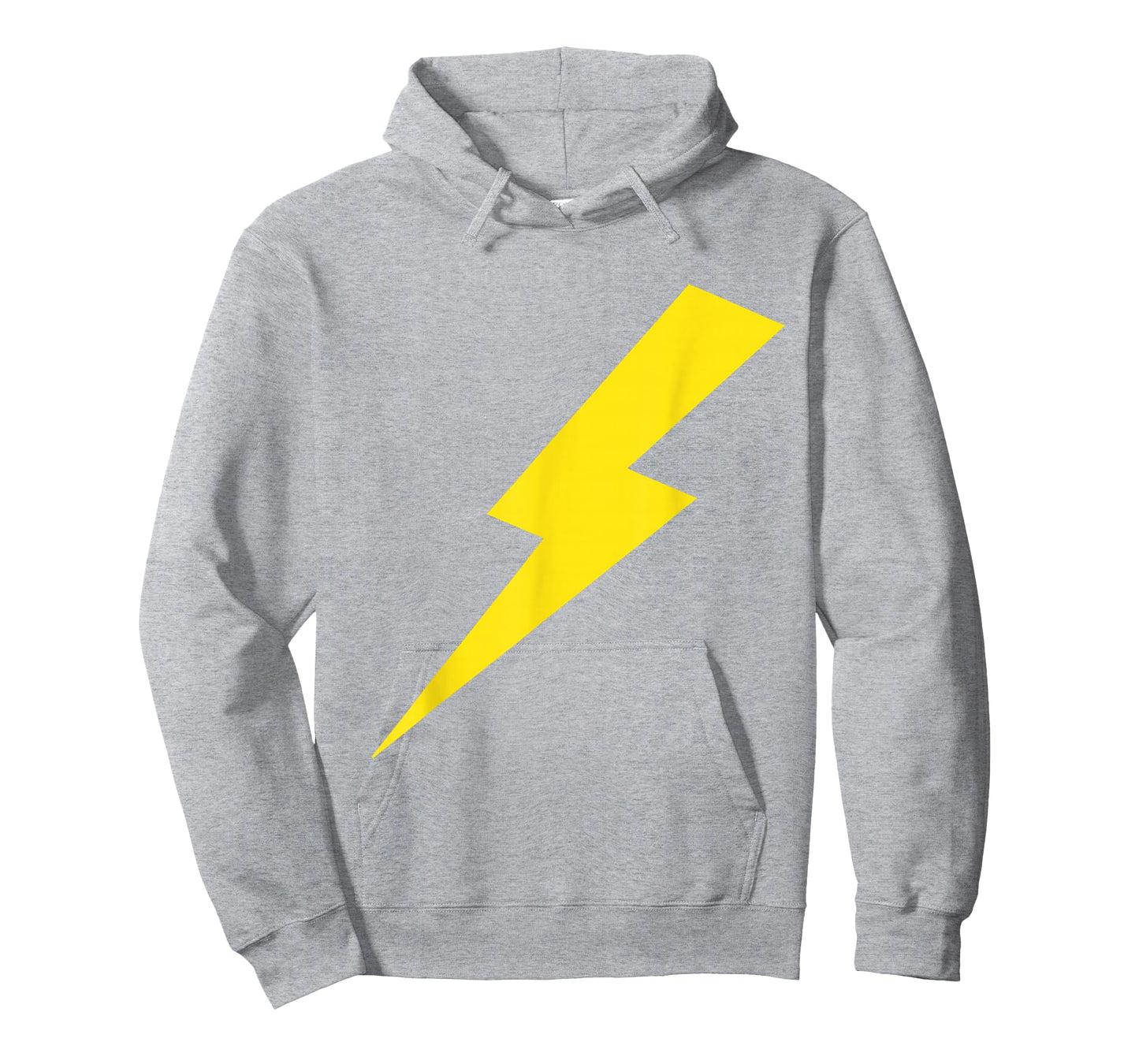 Cool Lightning Bolt Yellow Print Tee Shirt T-Shirt