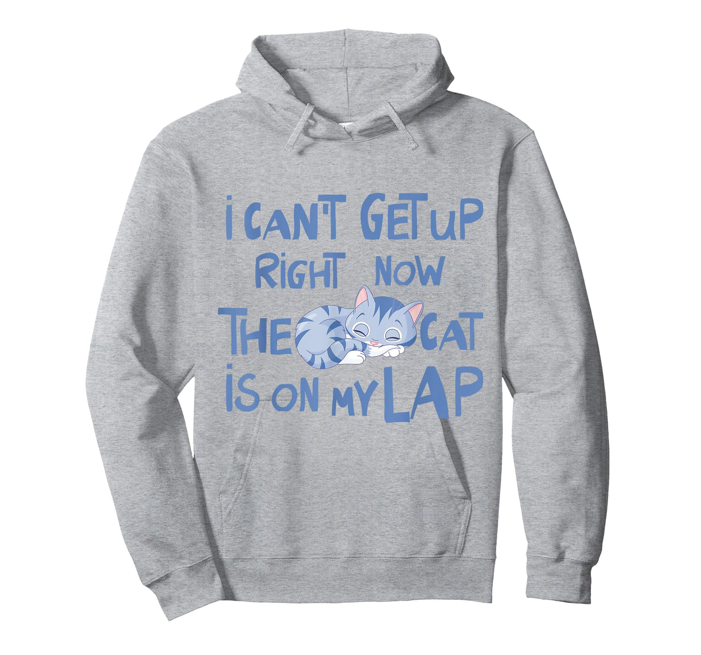 I Can't Get Up Right Now The Cat Is On My Lap Men Women T-Shirt