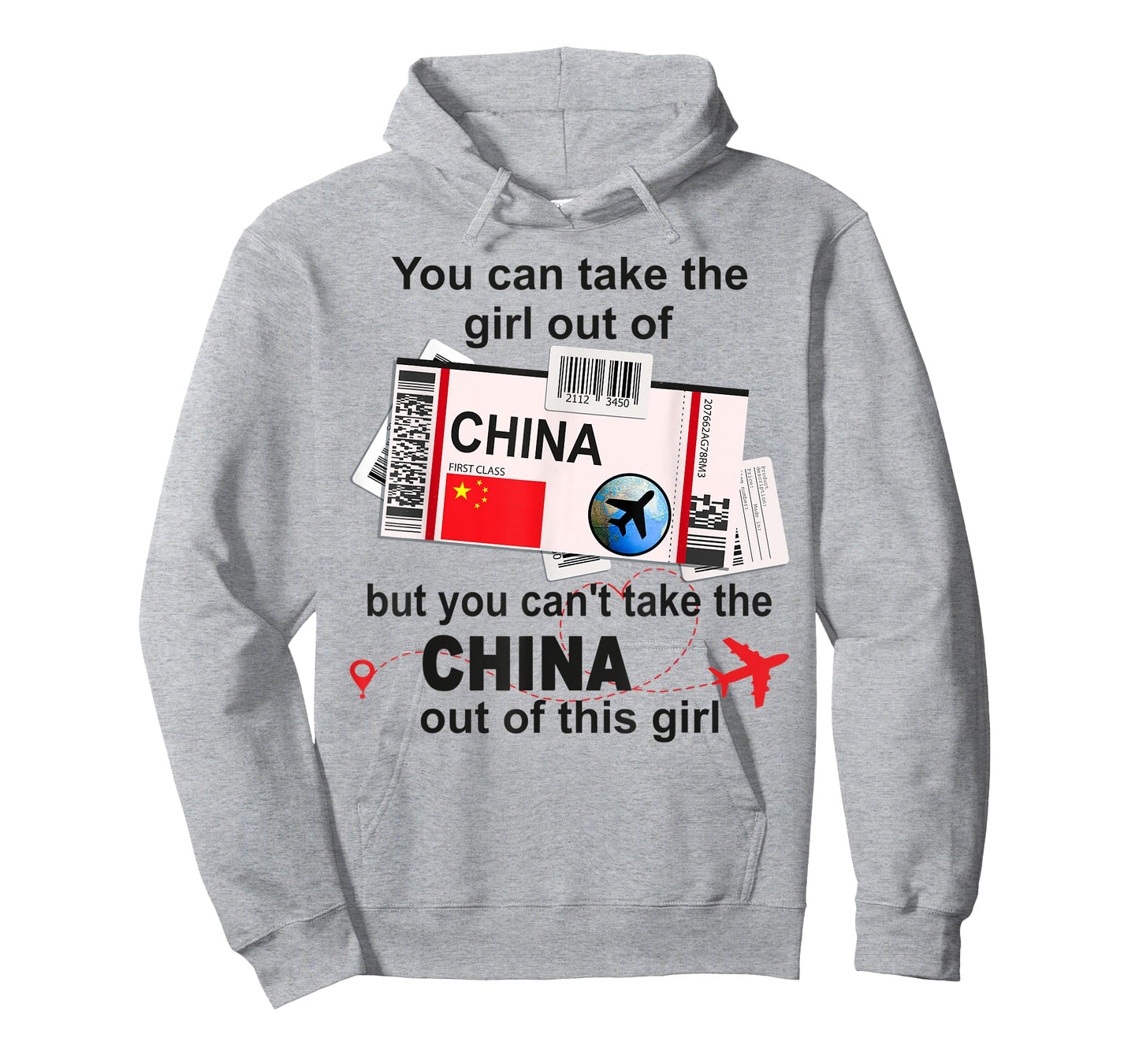 China Girl - China Boarding Pass - China T-Shirt