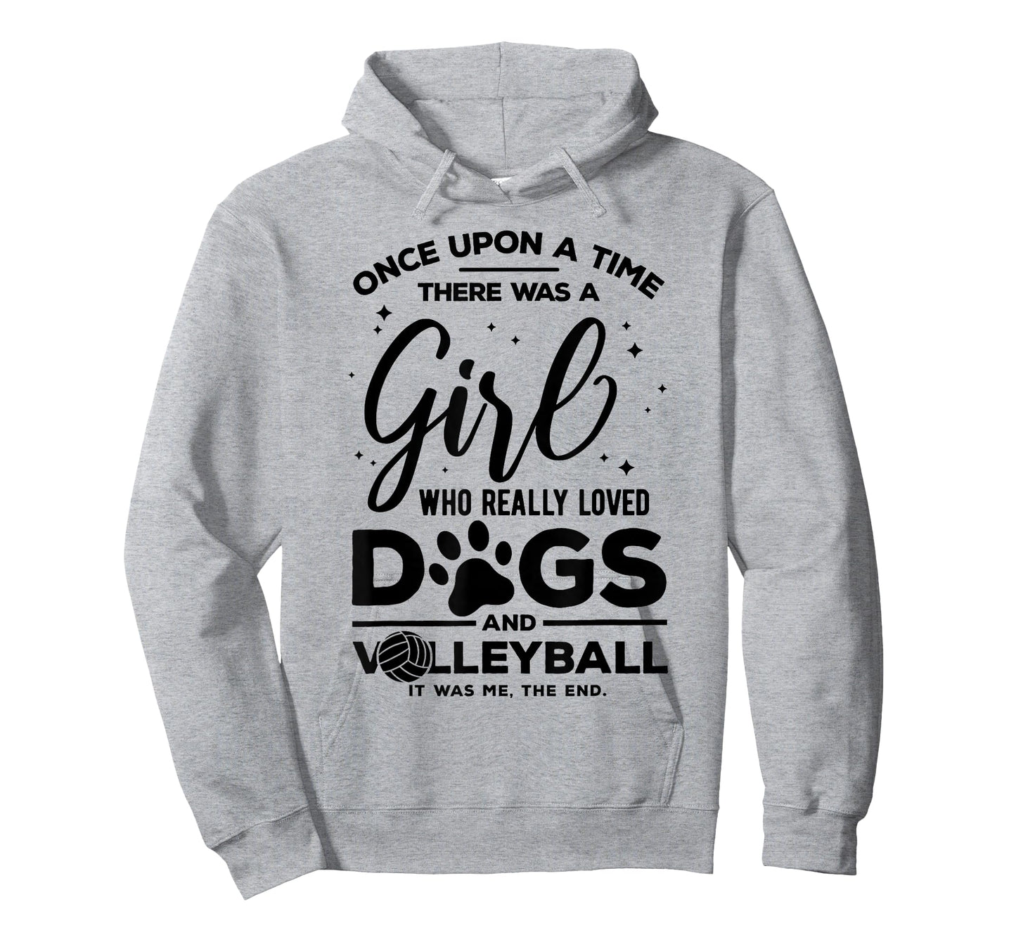 Funny Volleyball Joke for Teen Girls Who loves dogs T-Shirt
