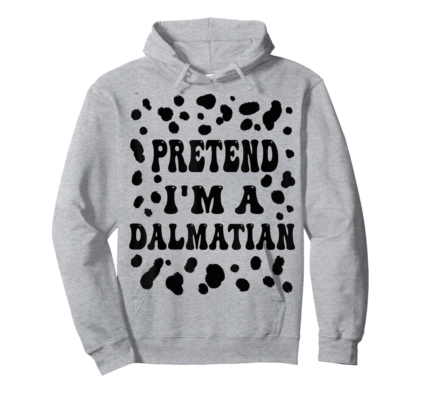 Pretend I'm a Dalmatian, Funny Dog lazy Halloween Costume T-Shirt