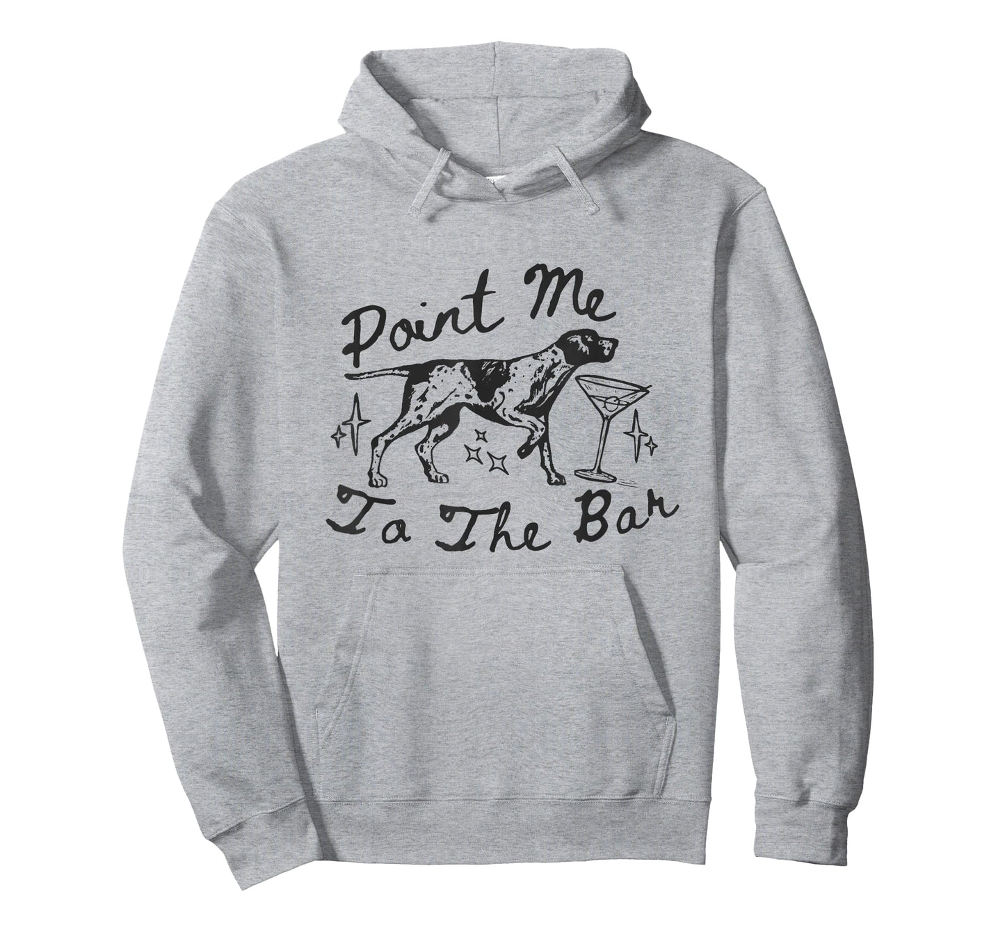 Point me to Bar Funny Shorthaired Dog Martini Cocktail T-Shirt
