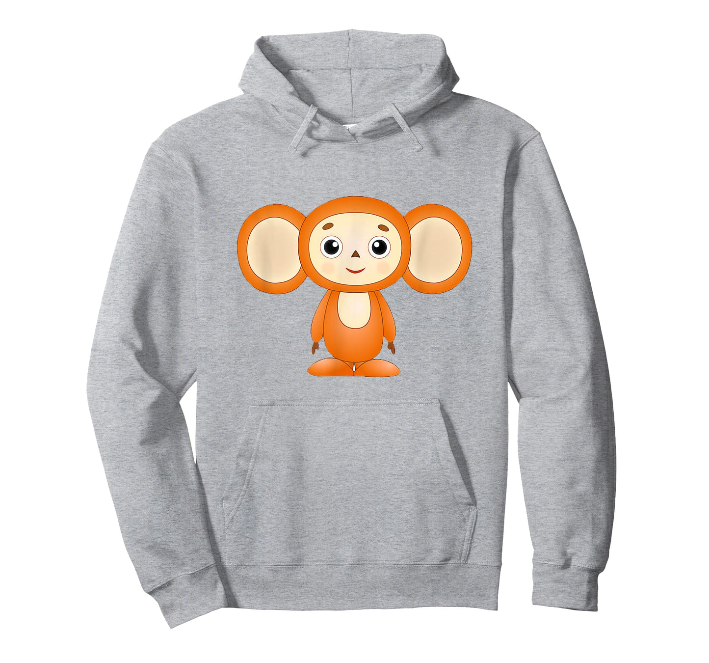 VUV Cheburashka T-Shirt - Unisex-Adults, Red, Small, Short Sleeve