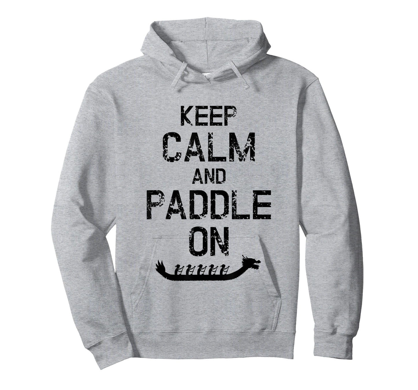 Dragon Boat Racing Keep Calm And Paddle On T-Shirt