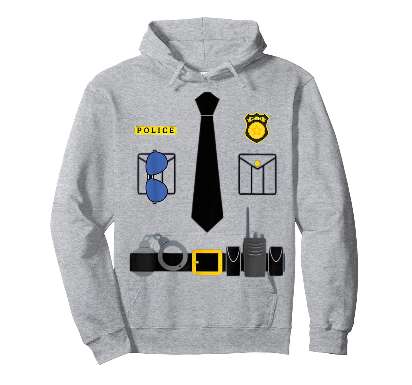 Halloween Policeman Costume Halloween Police Officer Costume T-Shirt