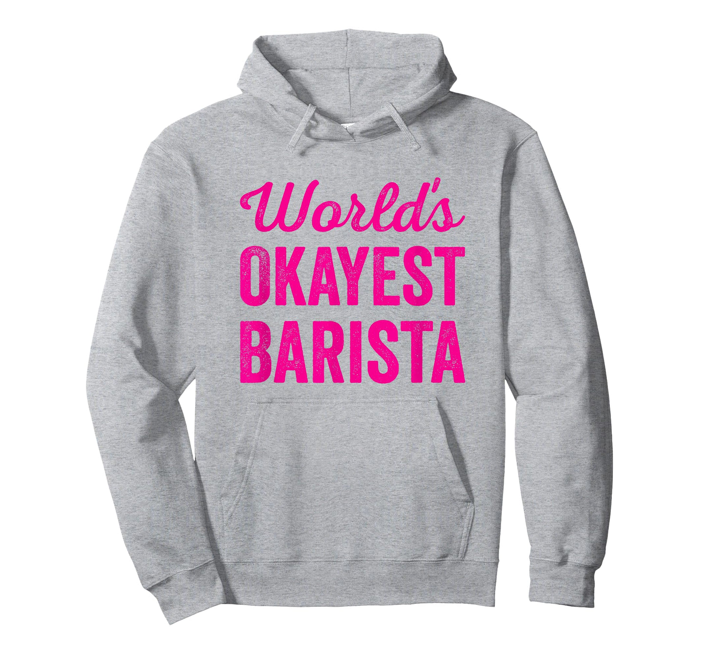Worlds Okayest Barista Funny Sarcastic Best Coffee Maker T-Shirt