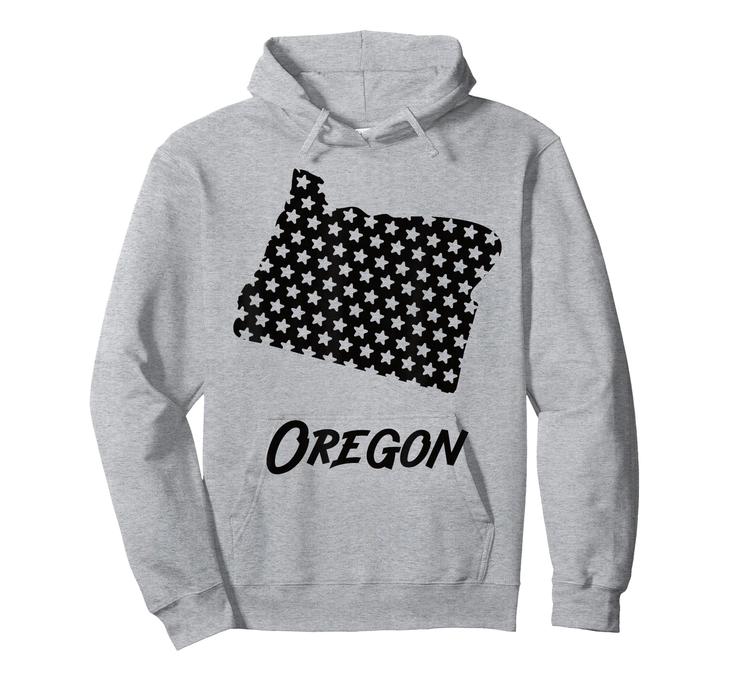 Oregon USA State Outline Stars Vintage Retro Design T-Shirt