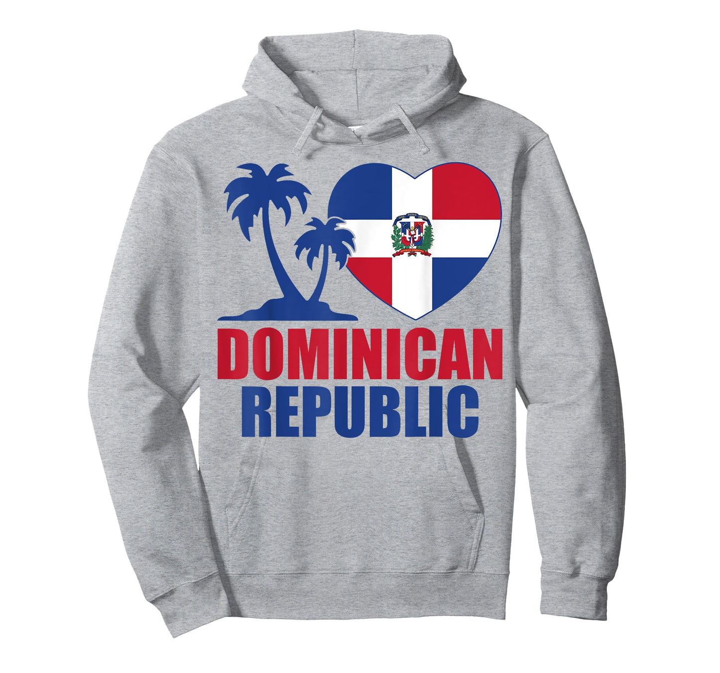 Dominican Republic Flag Independence Men Women Kids I Love T-Shirt