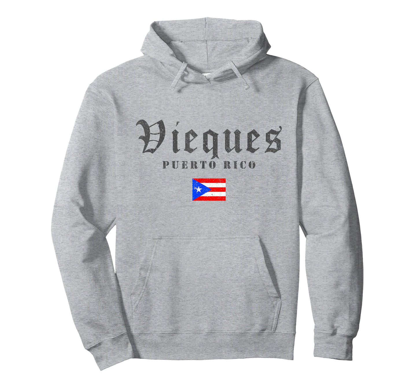 Vintage Vieques Puerto Rico Flag Pride Home Root Travel T-Shirt