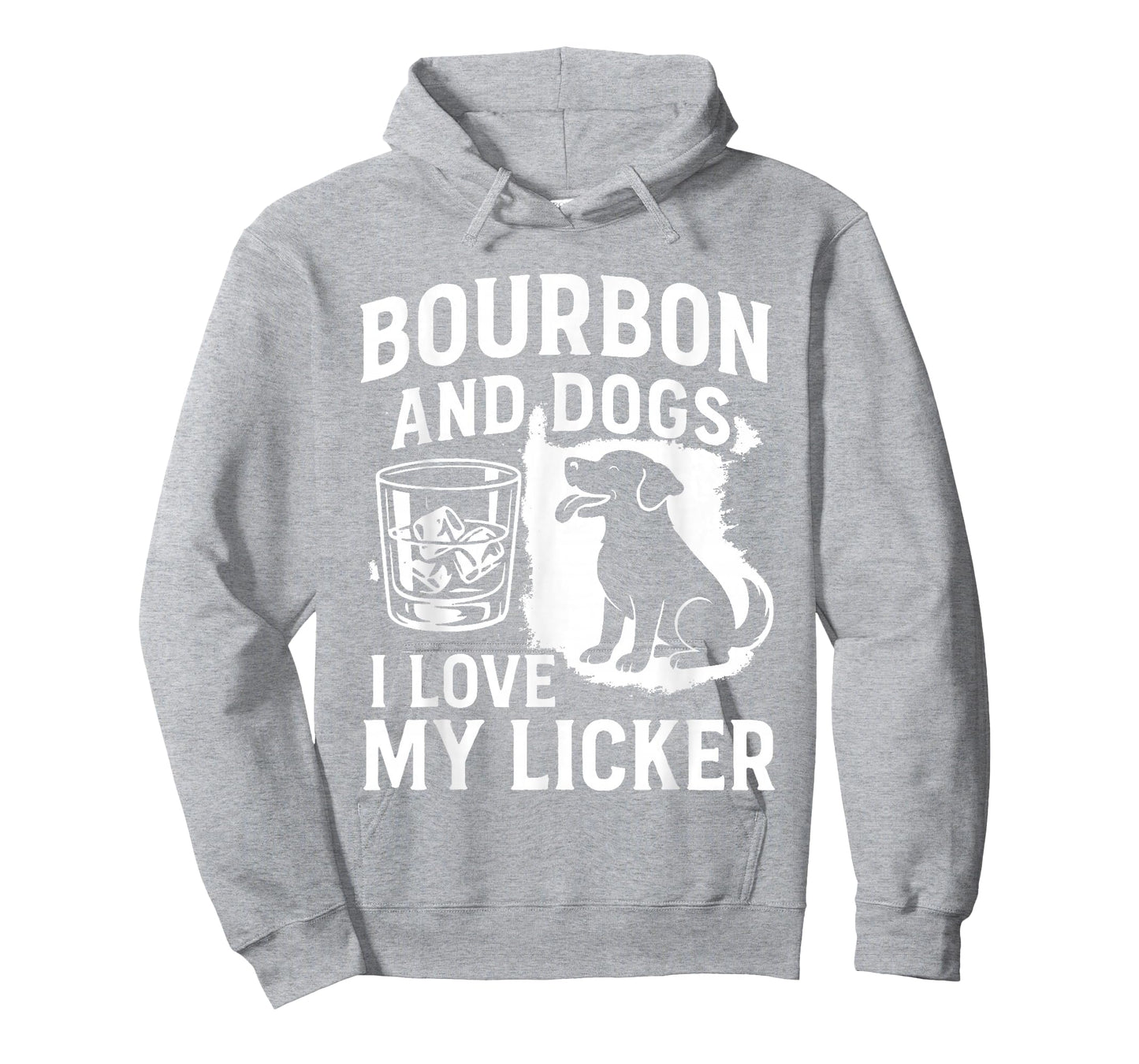 Bourbon and Dogs Funny Drinking Humor I Love My Licker Pet T-Shirt