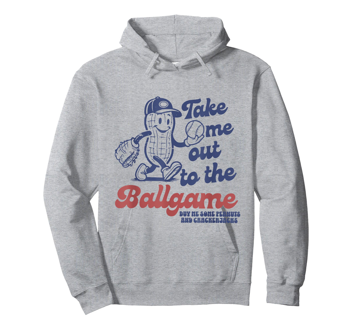 Take Me Out to The Ball Game Retro Peanuts Baseball Sports T-Shirt